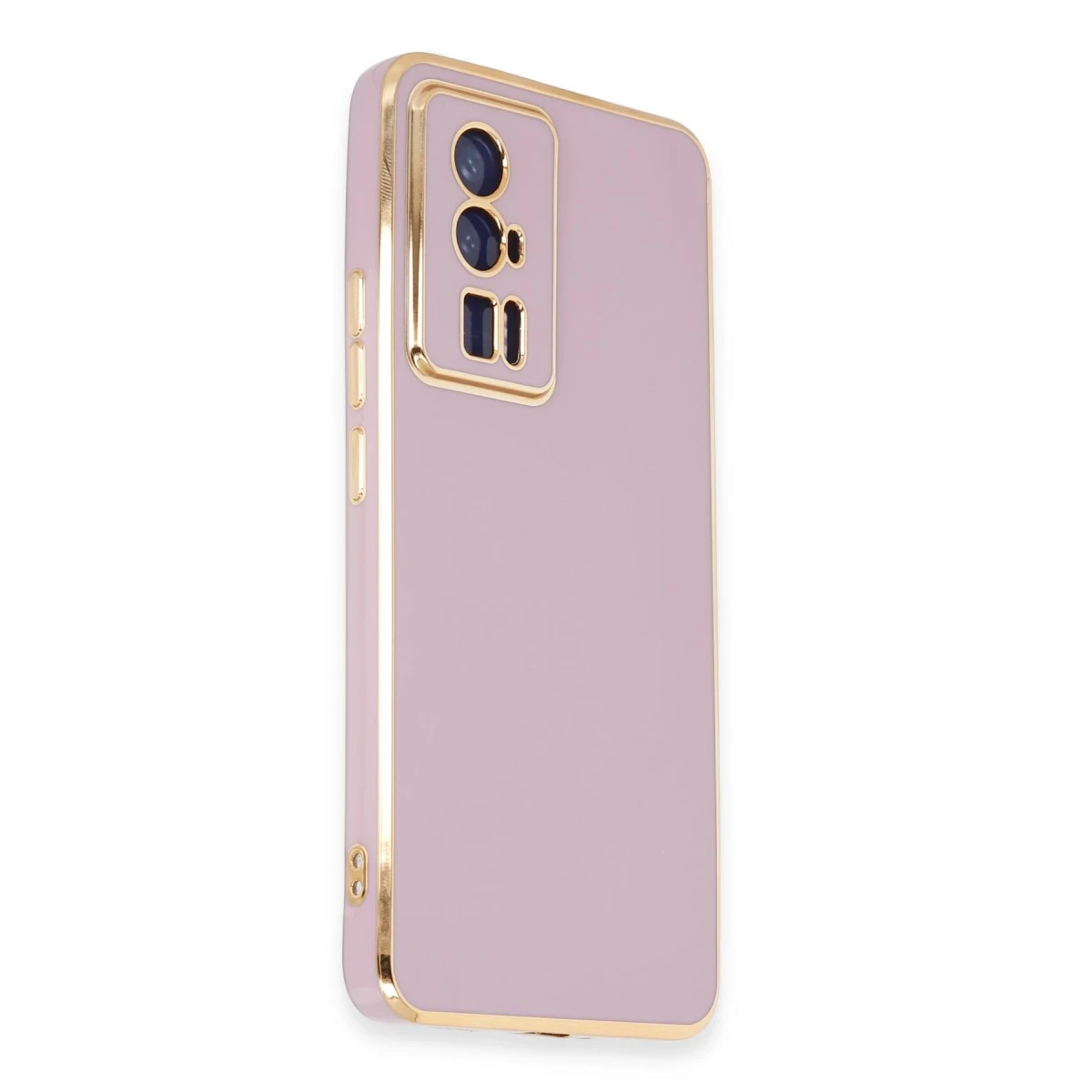 Xiaomi Poco F5 Pro Kılıf Volet Silikon - Mor