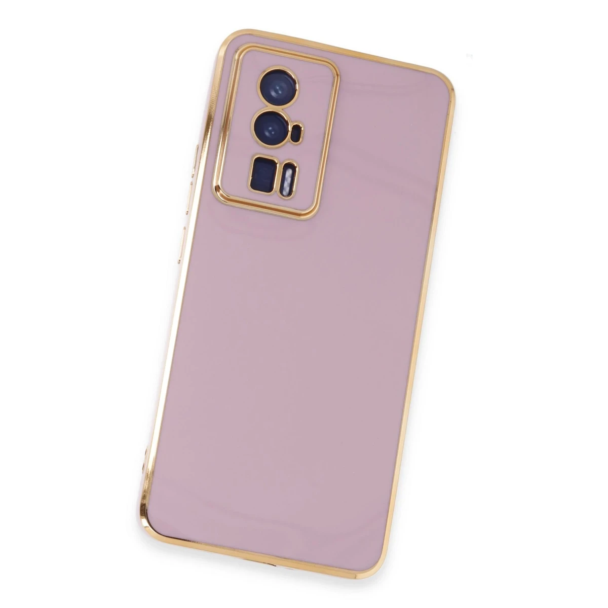 Xiaomi Poco F5 Pro Kılıf Volet Silikon - Mor
