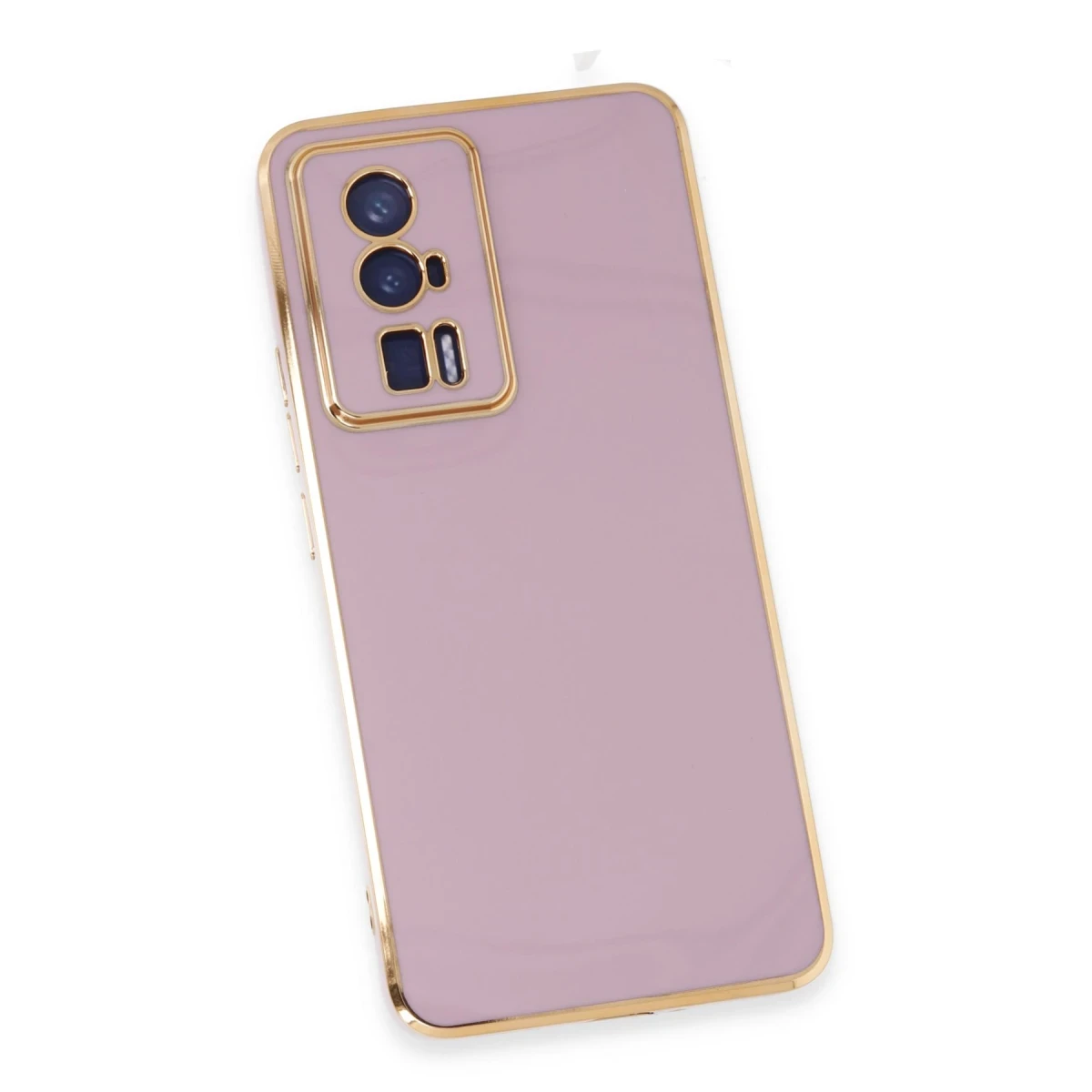 Xiaomi Poco F5 Pro Kılıf Volet Silikon - Mor