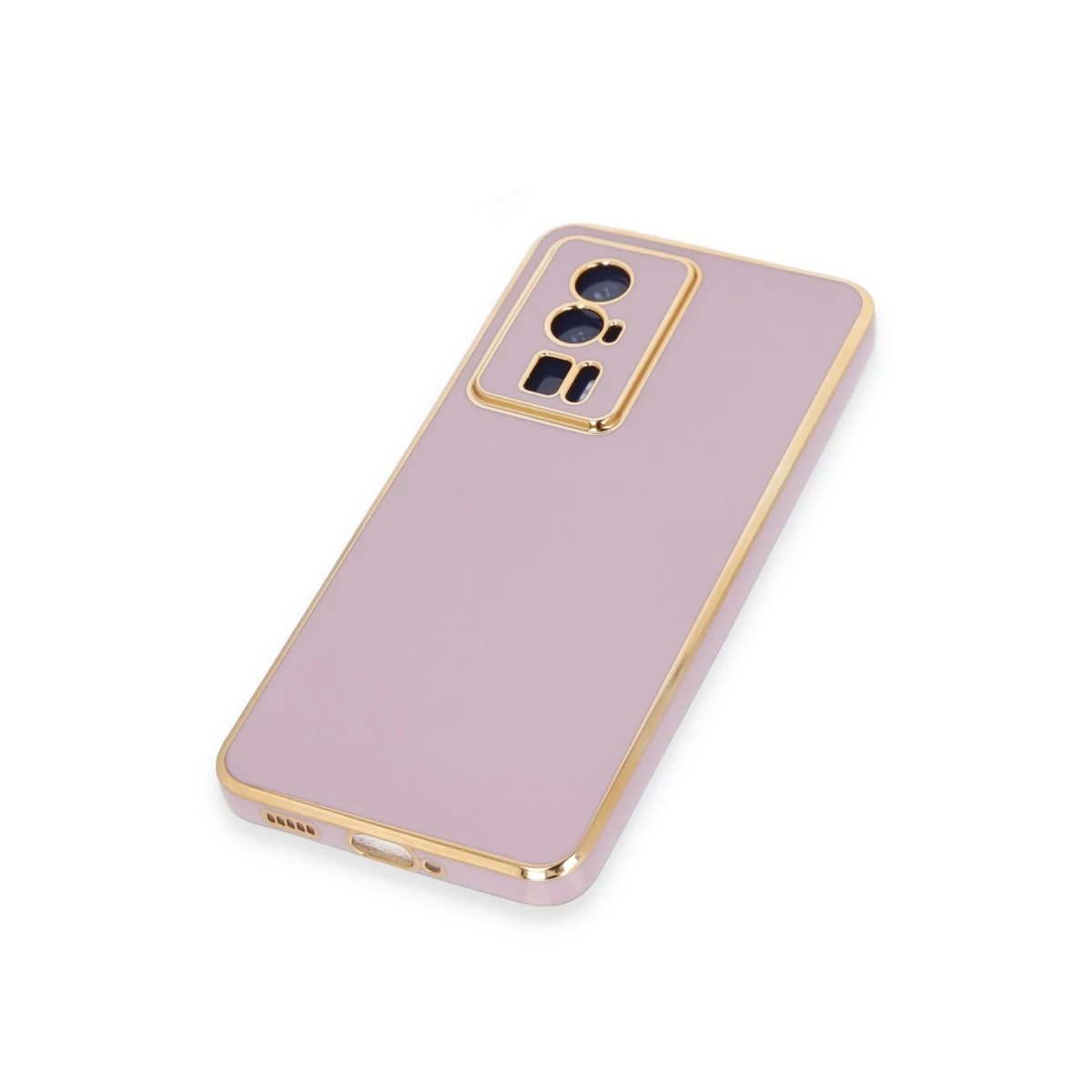 Xiaomi Poco F5 Pro Kılıf Volet Silikon - Mor