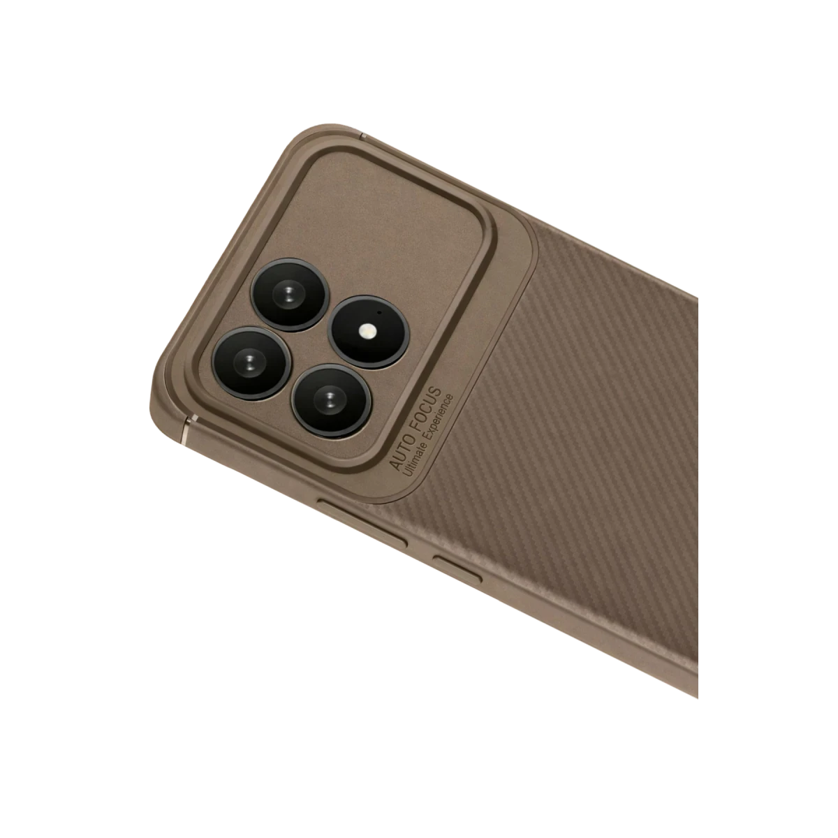 Xiaomi Poco F8 Pro Auto Focus Karbon Kapak - Kahverengi