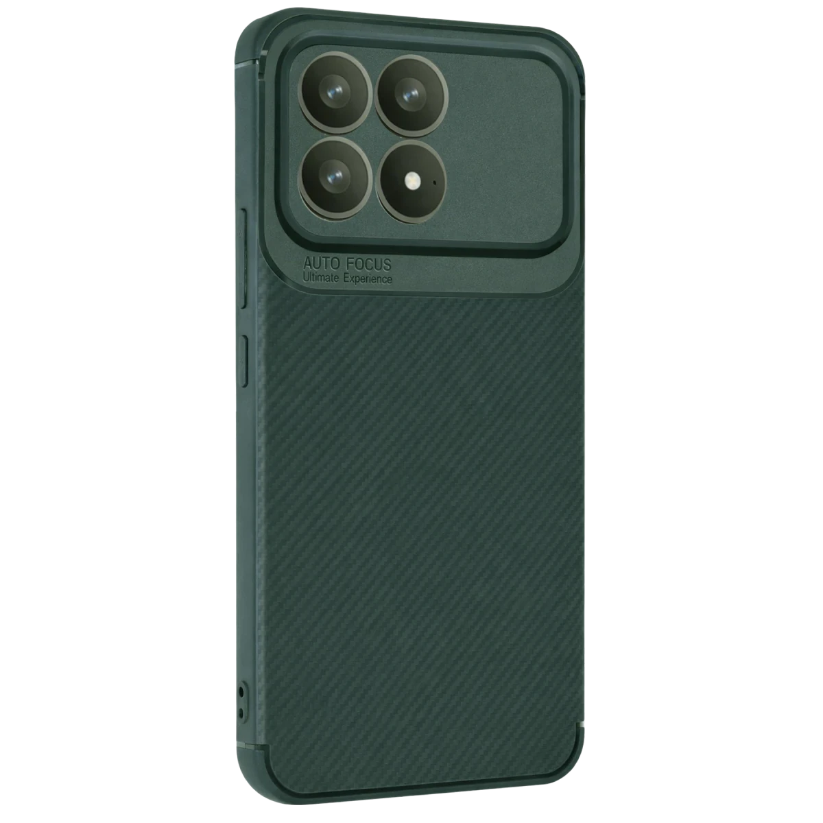 Xiaomi Poco F8 Pro Auto Focus Karbon Kapak - Koyu Yeşil