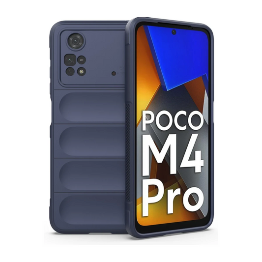 Xiaomi Poco M4 Pro 4G Kılıf Optimum Silikon - Lacivert