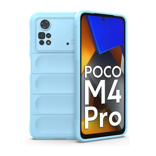 Xiaomi Poco M4 Pro 4G Kılıf Optimum Silikon - Sky Blue