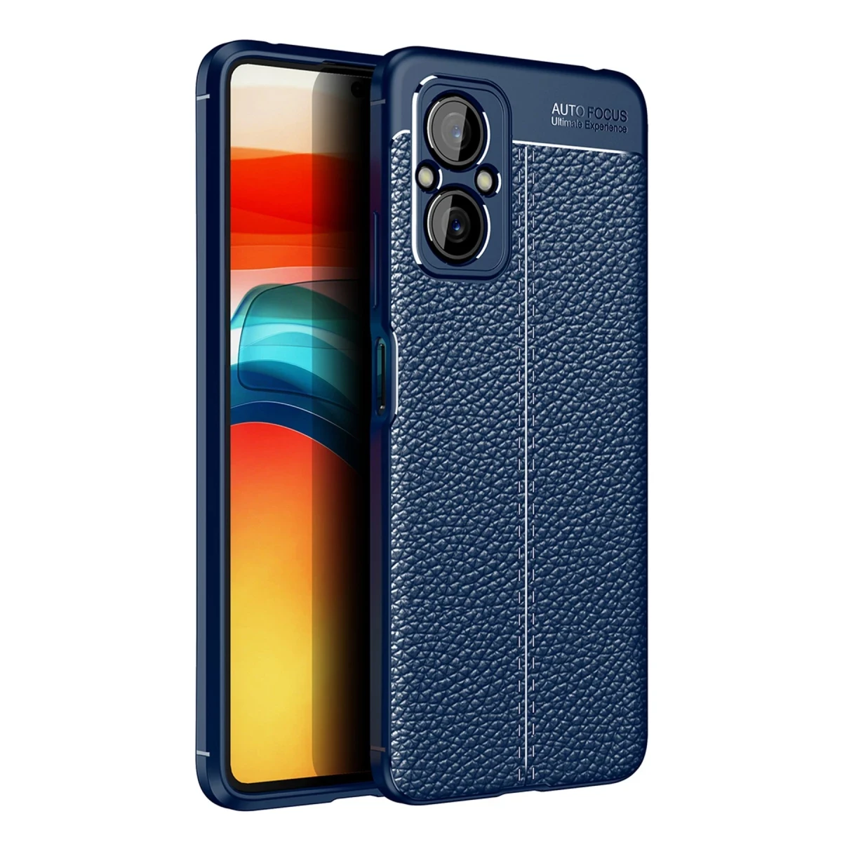 Xiaomi Poco M5 Kılıf Auto Focus Kapak - Lacivert