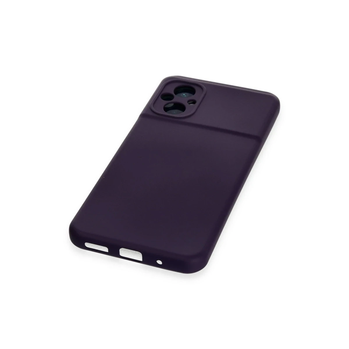 Xiaomi Poco M5 Kılıf Nano içi Kadife Silikon - Mor