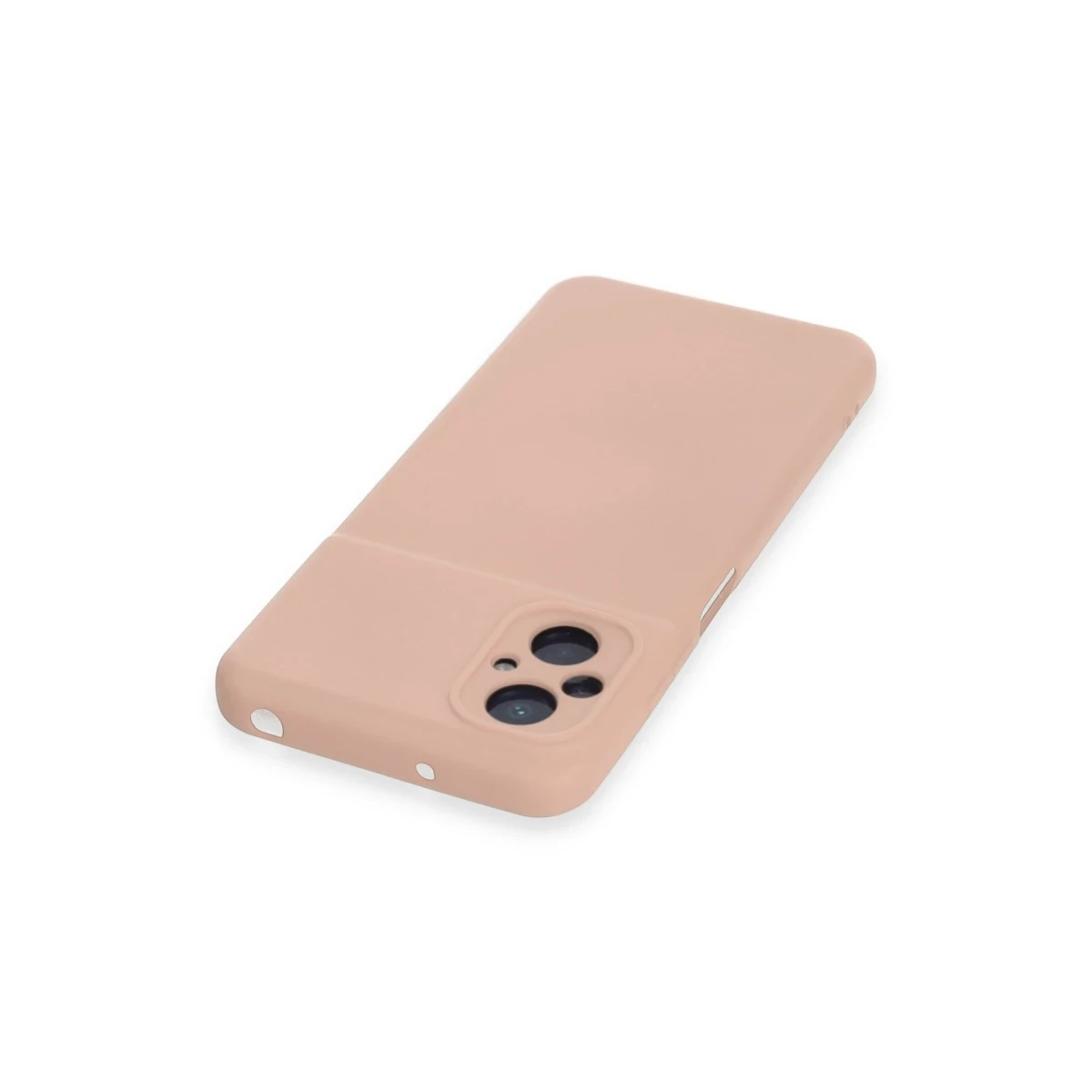 Xiaomi Poco M5 Kılıf Nano içi Kadife Silikon - Pudra