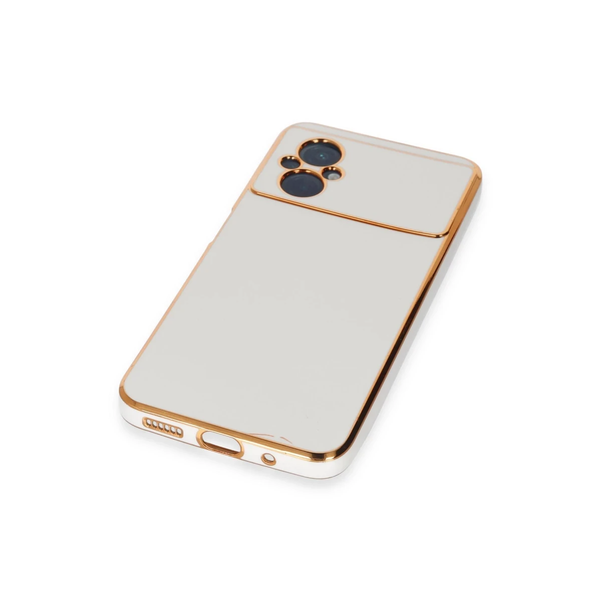 Xiaomi Poco M5 Kılıf Volet Silikon - Beyaz