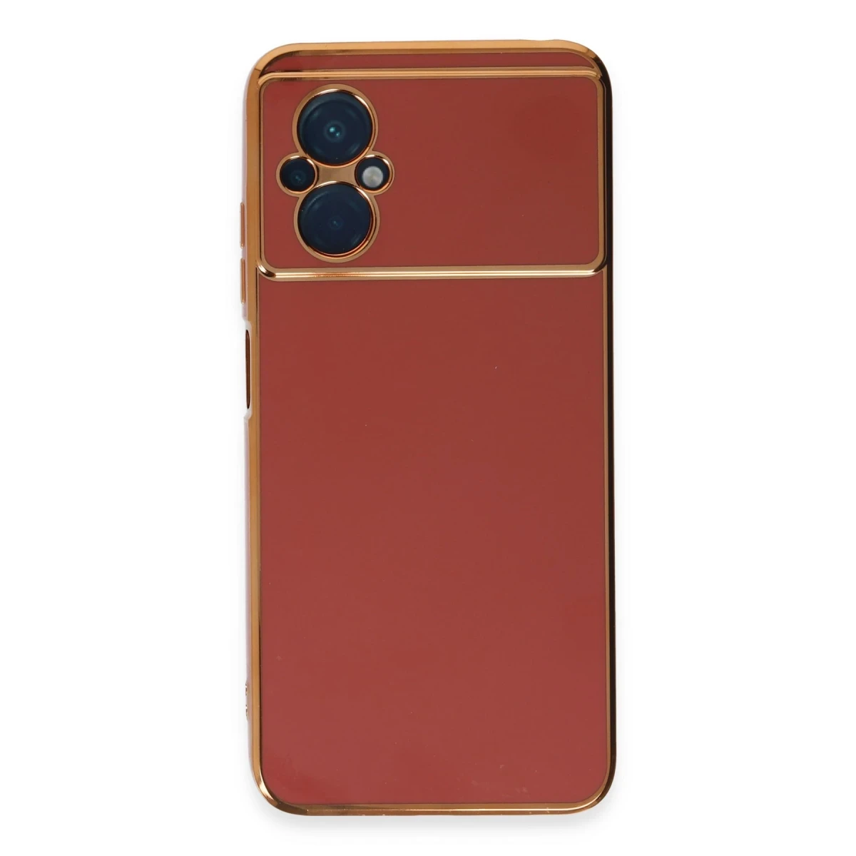 Xiaomi Poco M5 Kılıf Volet Silikon - Kırmızı