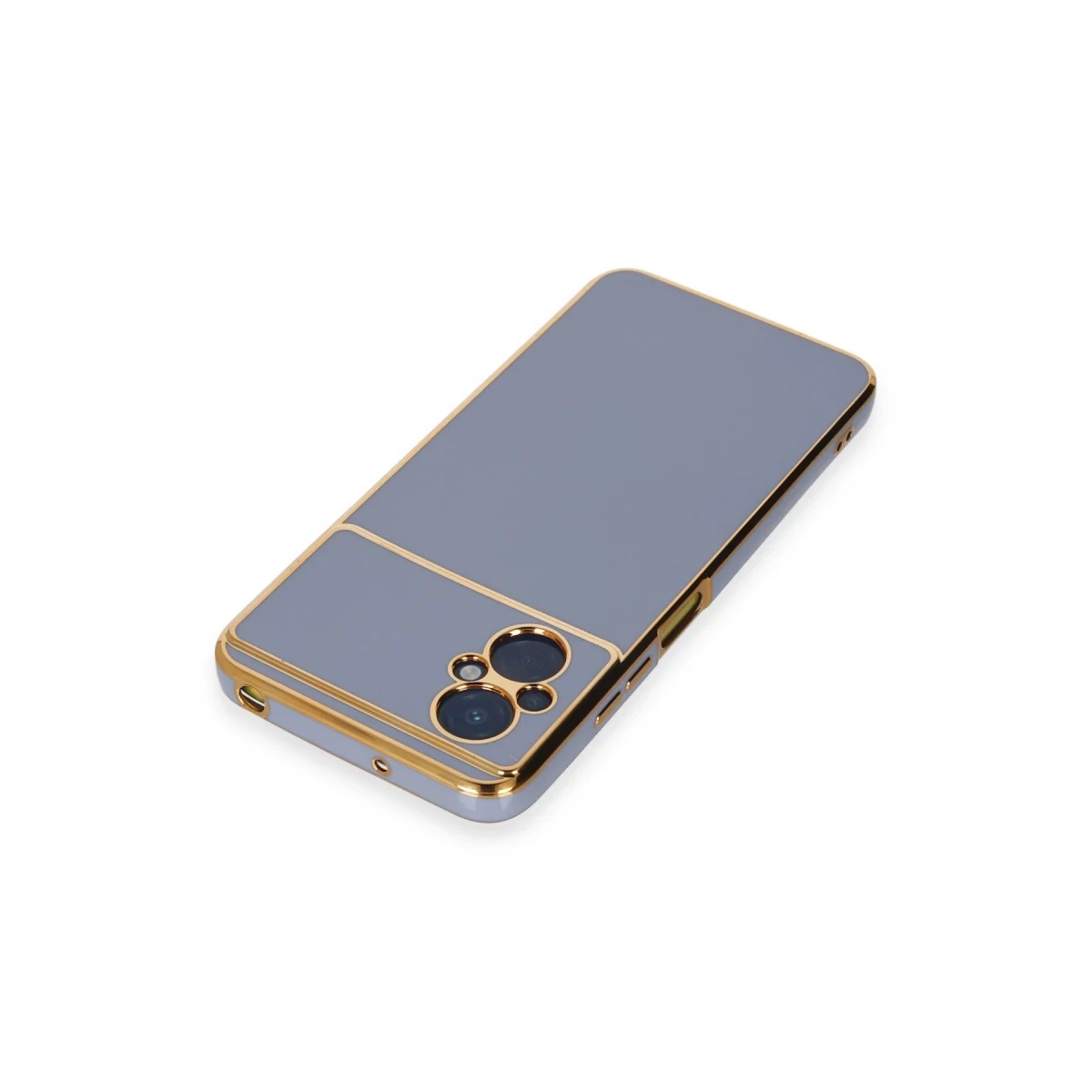 Xiaomi Poco M5 Kılıf Volet Silikon - Mavi