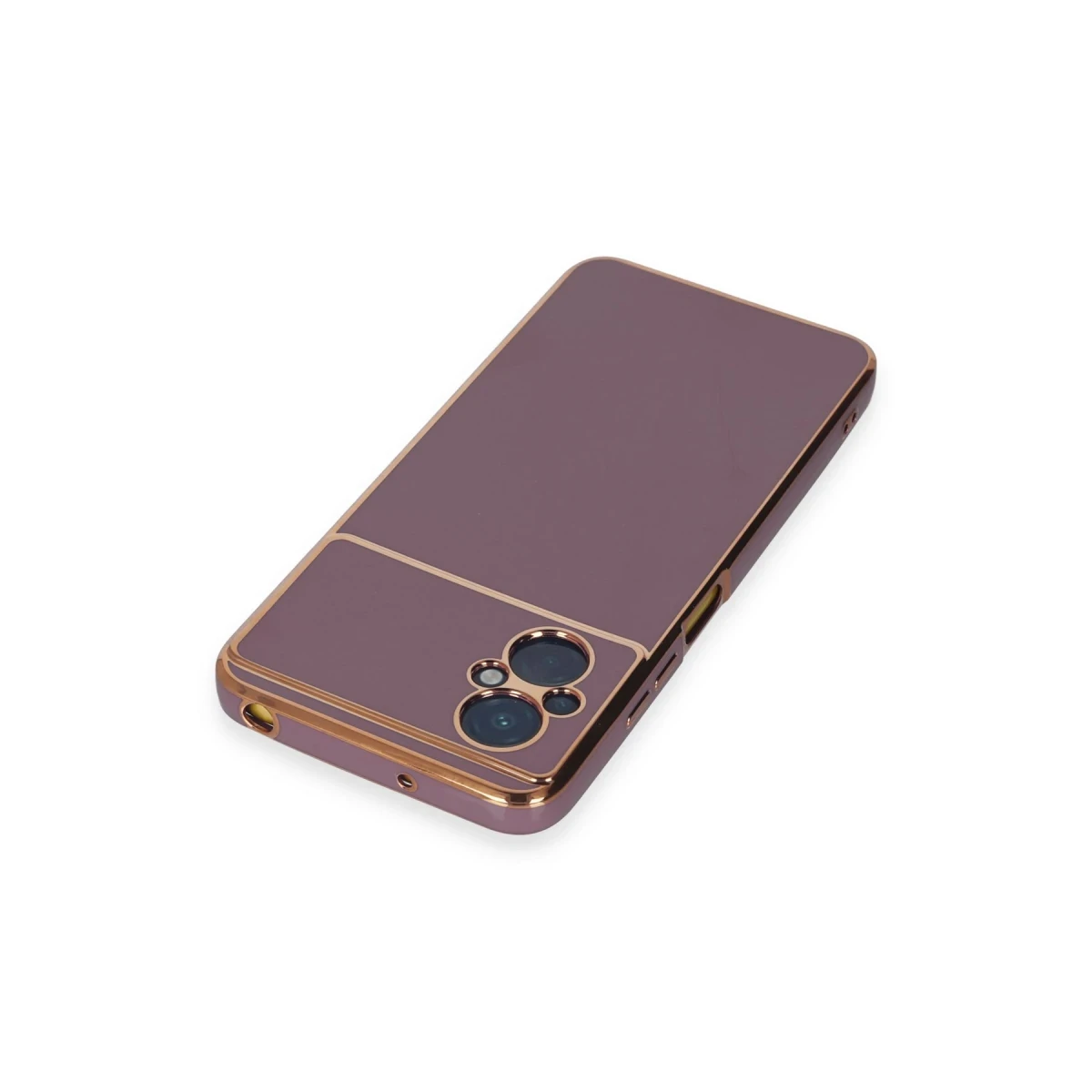 Xiaomi Poco M5 Kılıf Volet Silikon - Mor