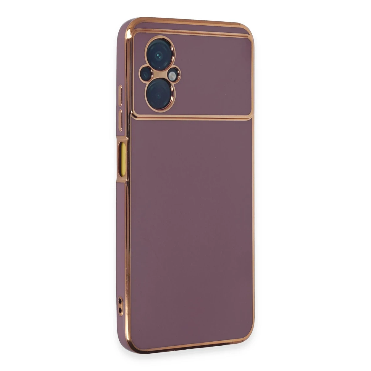 Xiaomi Poco M5 Kılıf Volet Silikon - Mor