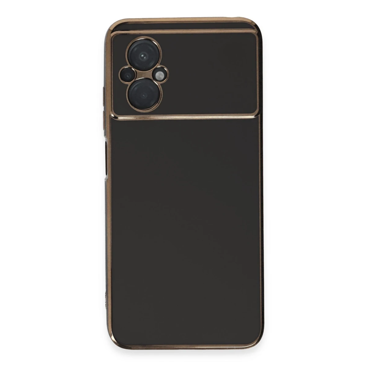 Xiaomi Poco M5 Kılıf Volet Silikon - Siyah