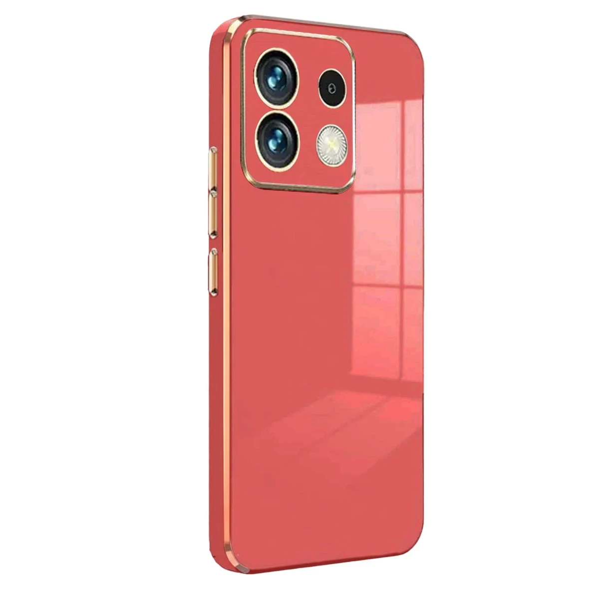 Xiaomi Poco M6 Pro 4G Kılıf Volet Silikon - Kırmızı