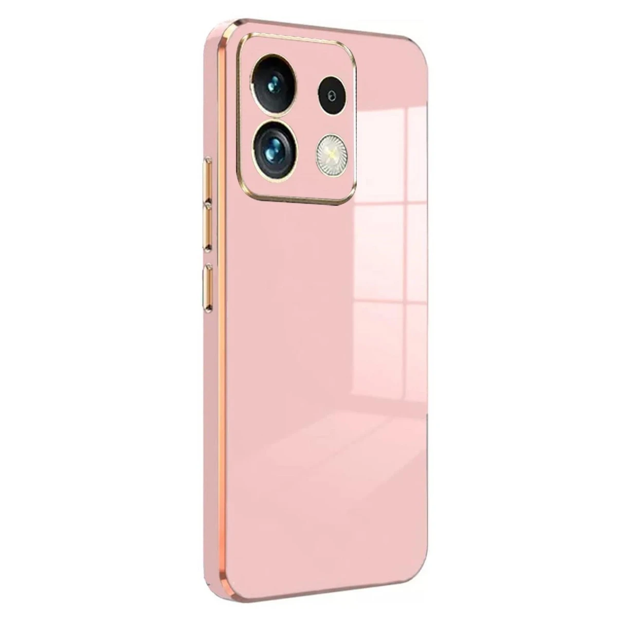 Xiaomi Poco M6 Pro 4G Kılıf Volet Silikon - Pembe