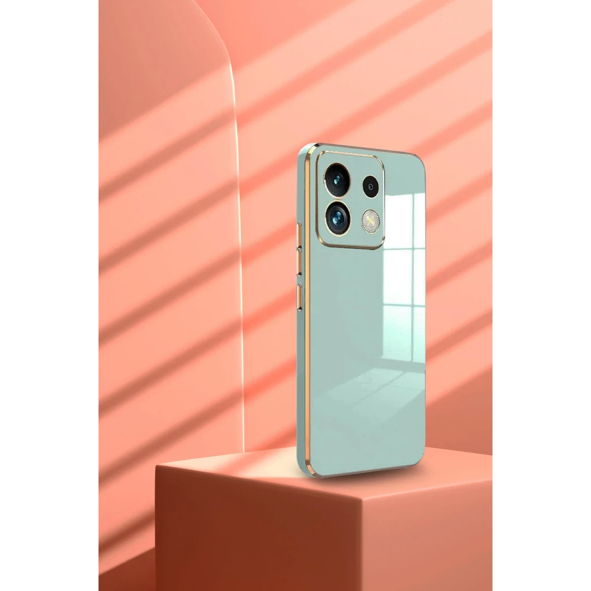 Xiaomi Poco M6 Pro 4G Kılıf Volet Silikon - Pembe