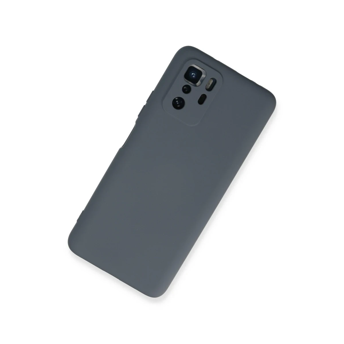 Xiaomi Poco X3 GT Kılıf Nano içi Kadife Silikon - Gri