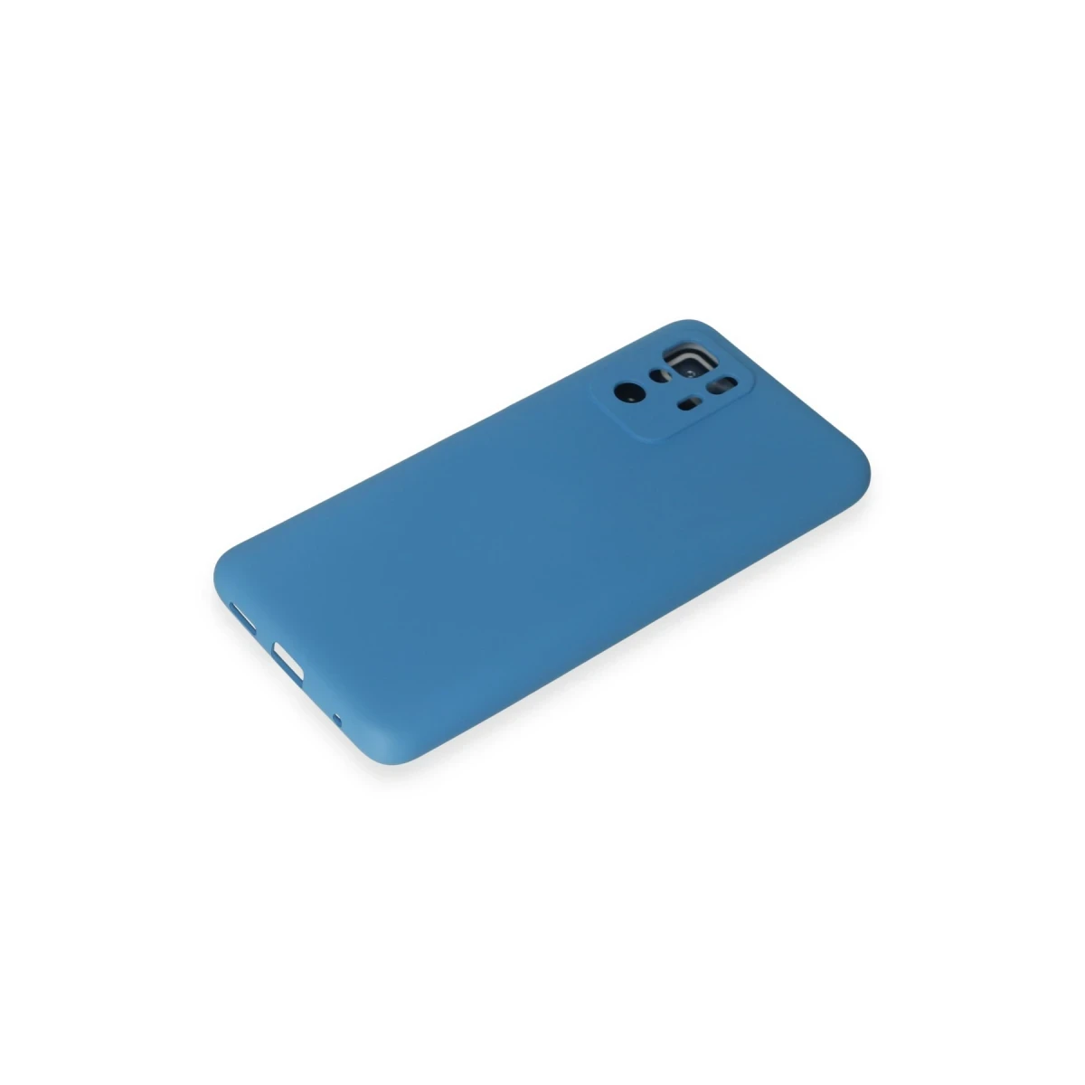 Xiaomi Poco X3 GT Kılıf Nano içi Kadife Silikon - Mavi