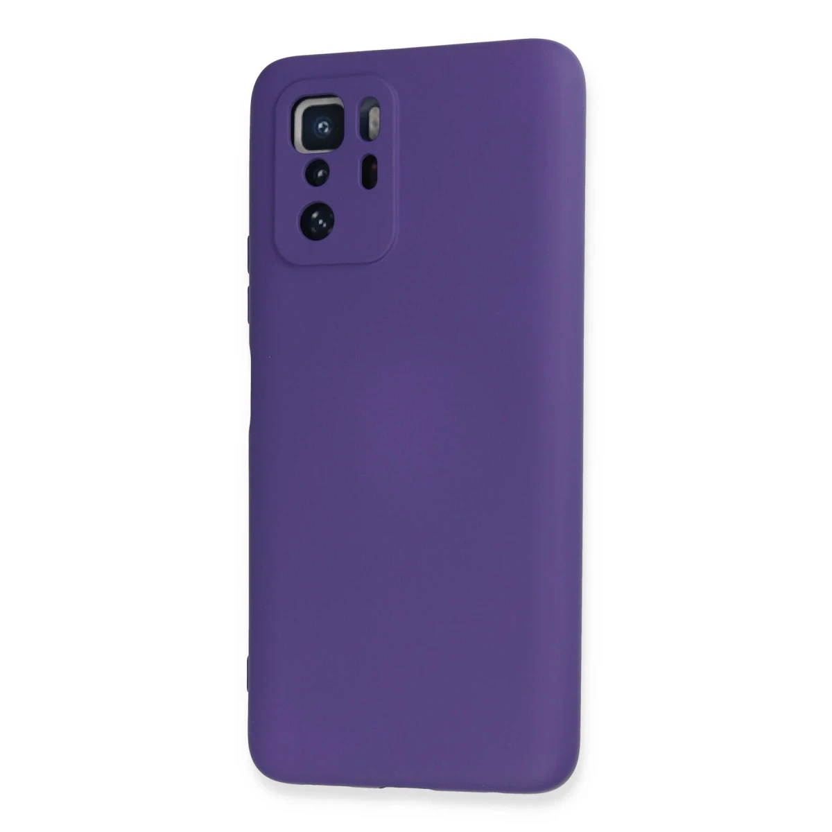Xiaomi Poco X3 GT Kılıf Nano içi Kadife Silikon - Mor