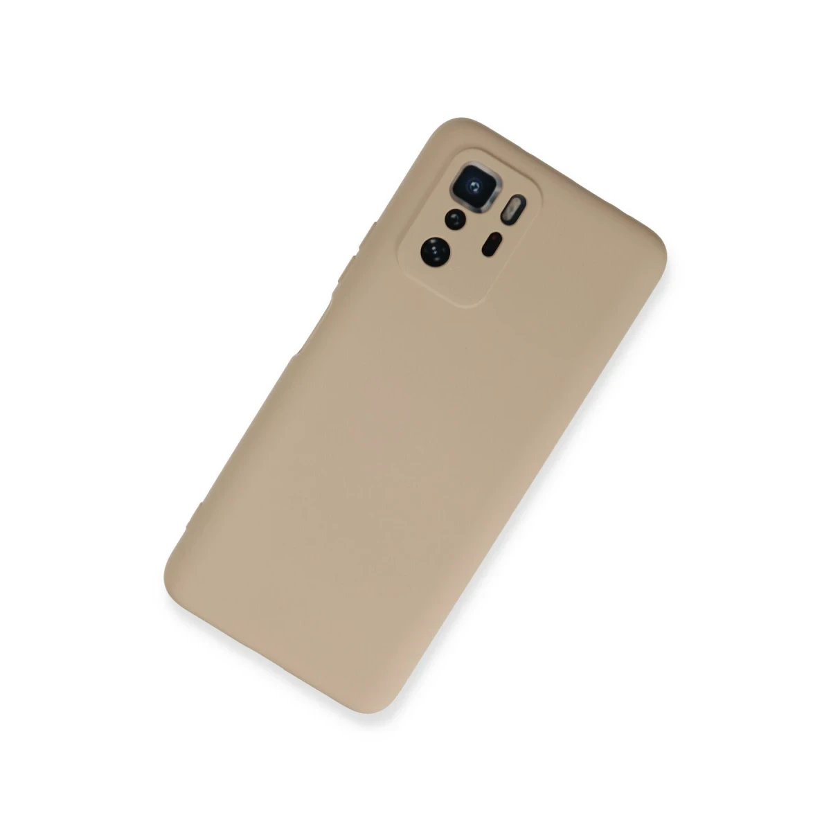 Xiaomi Poco X3 GT Kılıf Nano içi Kadife Silikon - Pudra