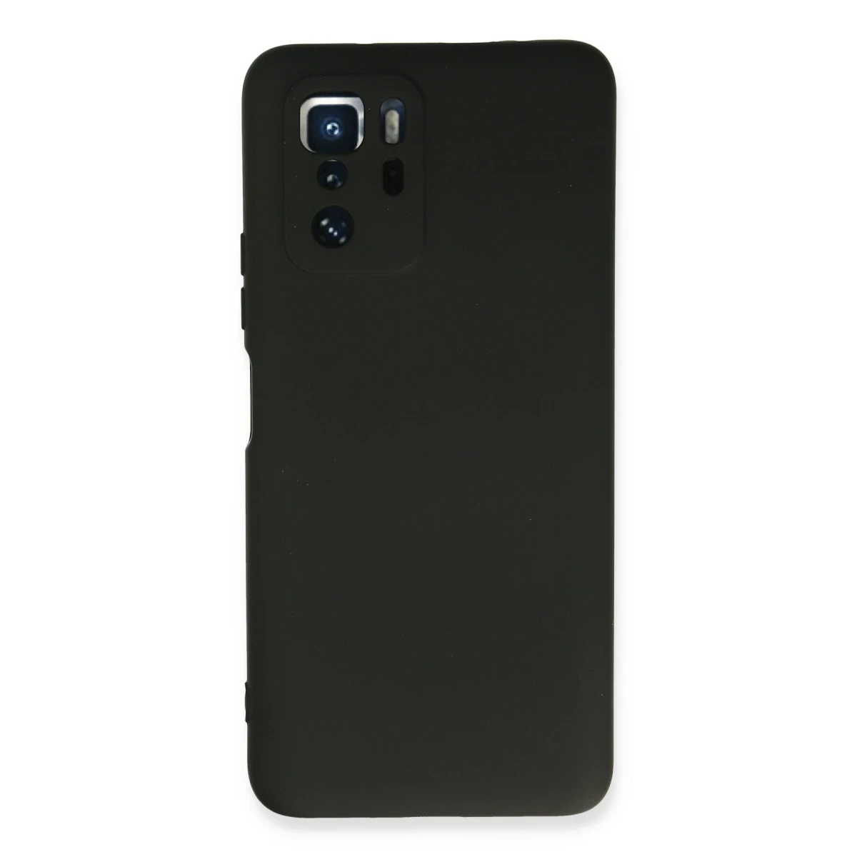 Xiaomi Poco X3 GT Kılıf Nano içi Kadife Silikon - Siyah
