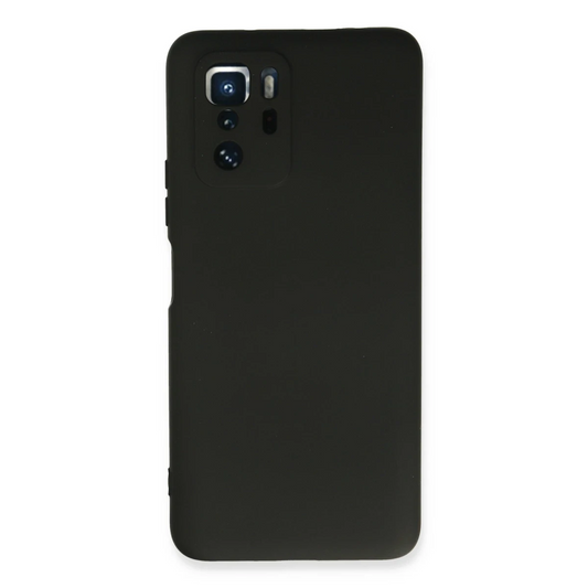 Xiaomi Poco X3 GT Kılıf Nano içi Kadife Silikon - Siyah