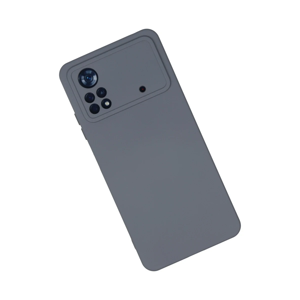 Xiaomi Poco X4 Pro 5G Kılıf Nano içi Kadife Silikon - Gri