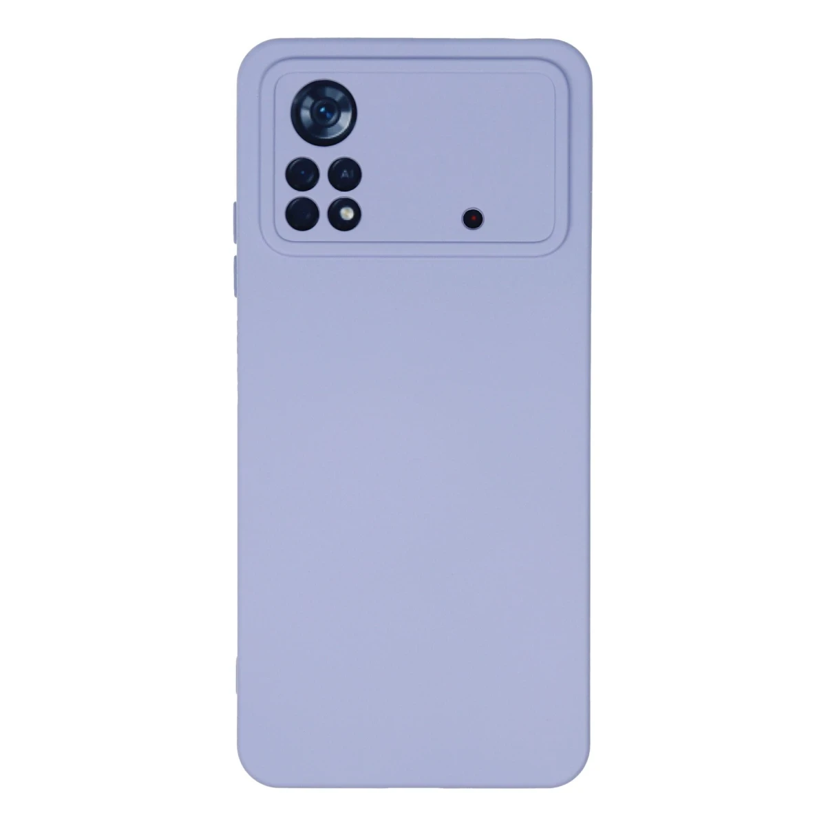 Xiaomi Poco X4 Pro 5G Kılıf Nano içi Kadife Silikon - Lila