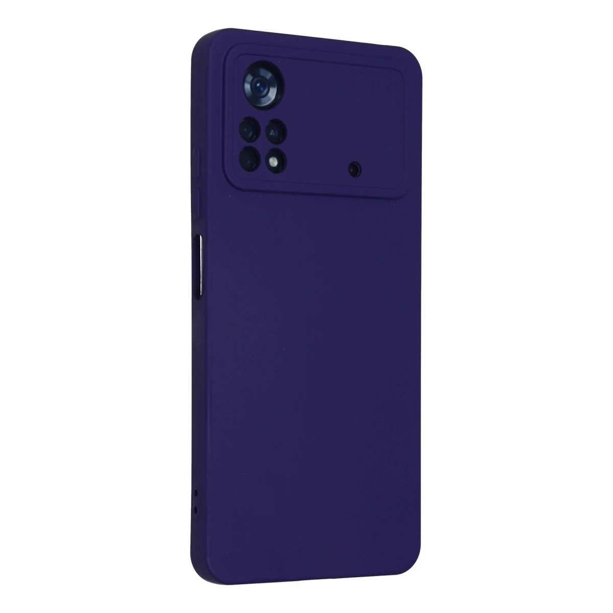 Xiaomi Poco X4 Pro 5G Kılıf Nano içi Kadife Silikon - Mor
