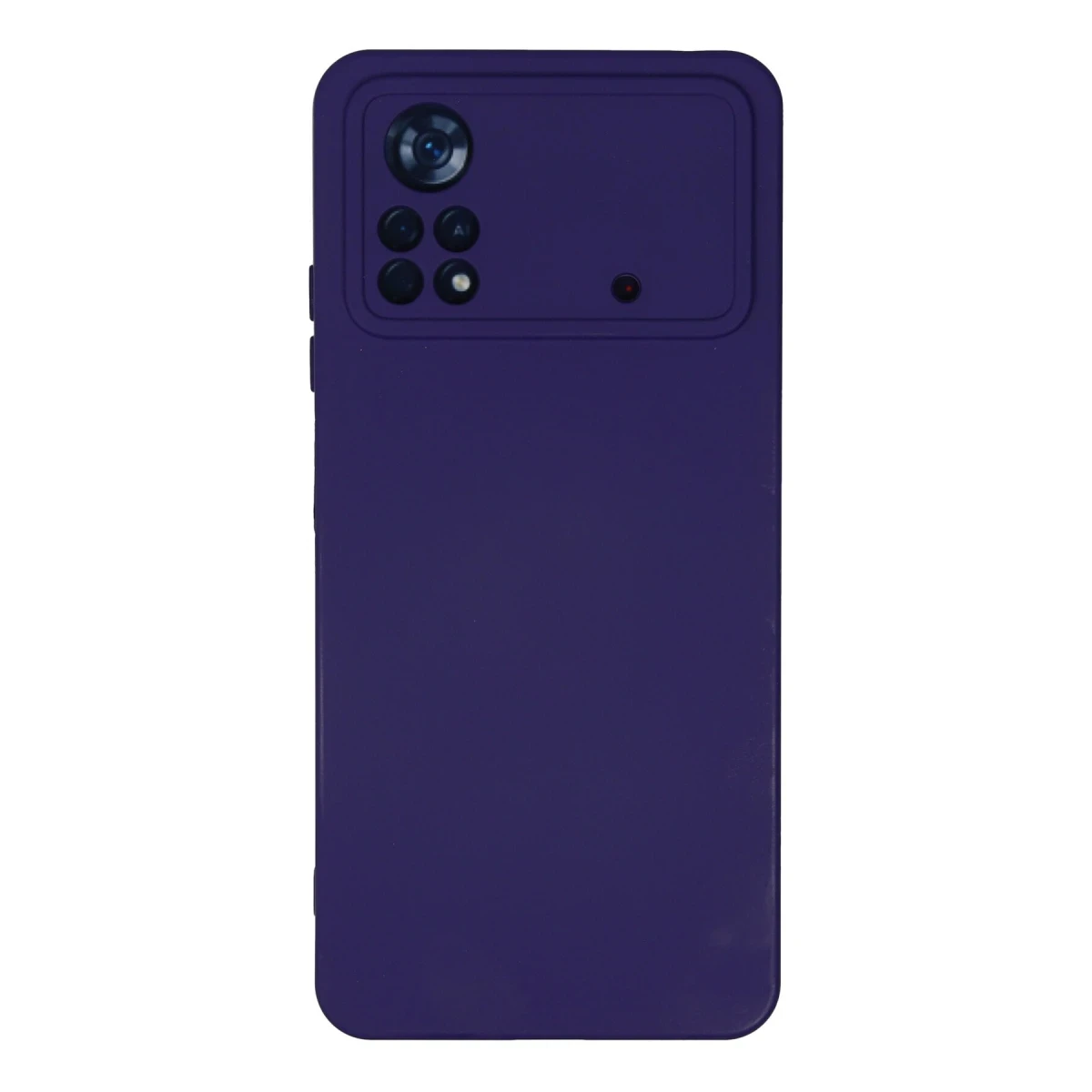 Xiaomi Poco X4 Pro 5G Kılıf Nano içi Kadife Silikon - Mor