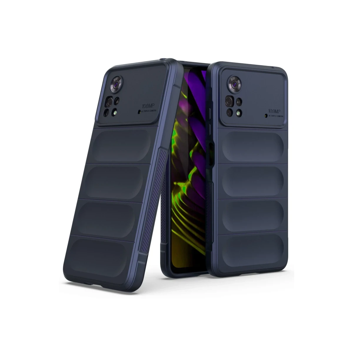 Xiaomi Poco X4 Pro 5G Kılıf Optimum Silikon - Lacivert