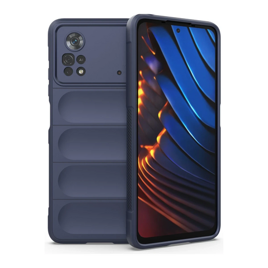 Xiaomi Poco X4 Pro 5G Kılıf Optimum Silikon - Lacivert