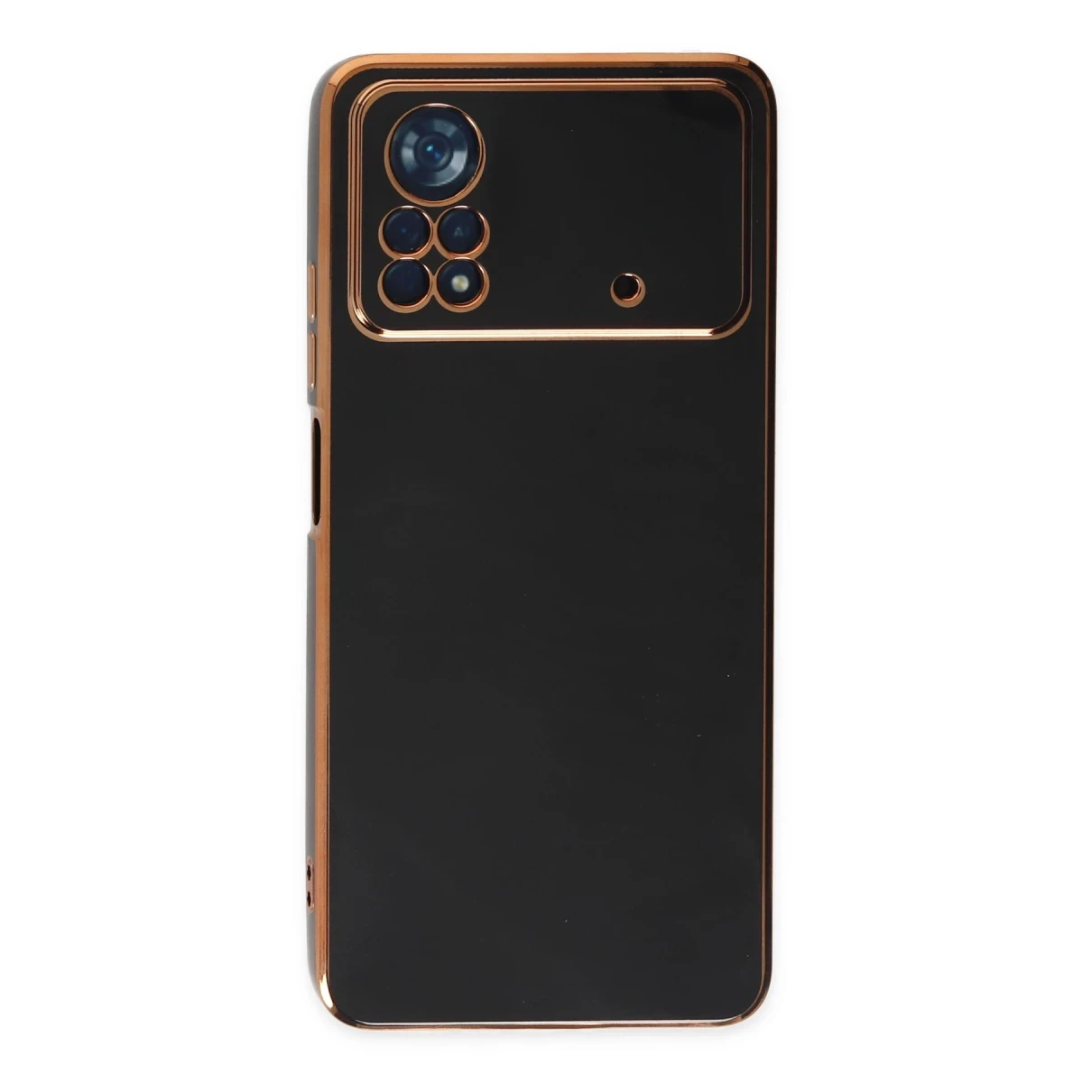 Xiaomi Poco X4 Pro 5G Kılıf Volet Silikon - Siyah