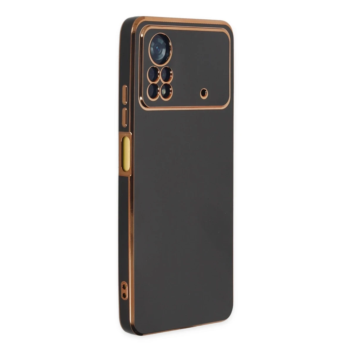 Xiaomi Poco X4 Pro 5G Kılıf Volet Silikon - Siyah