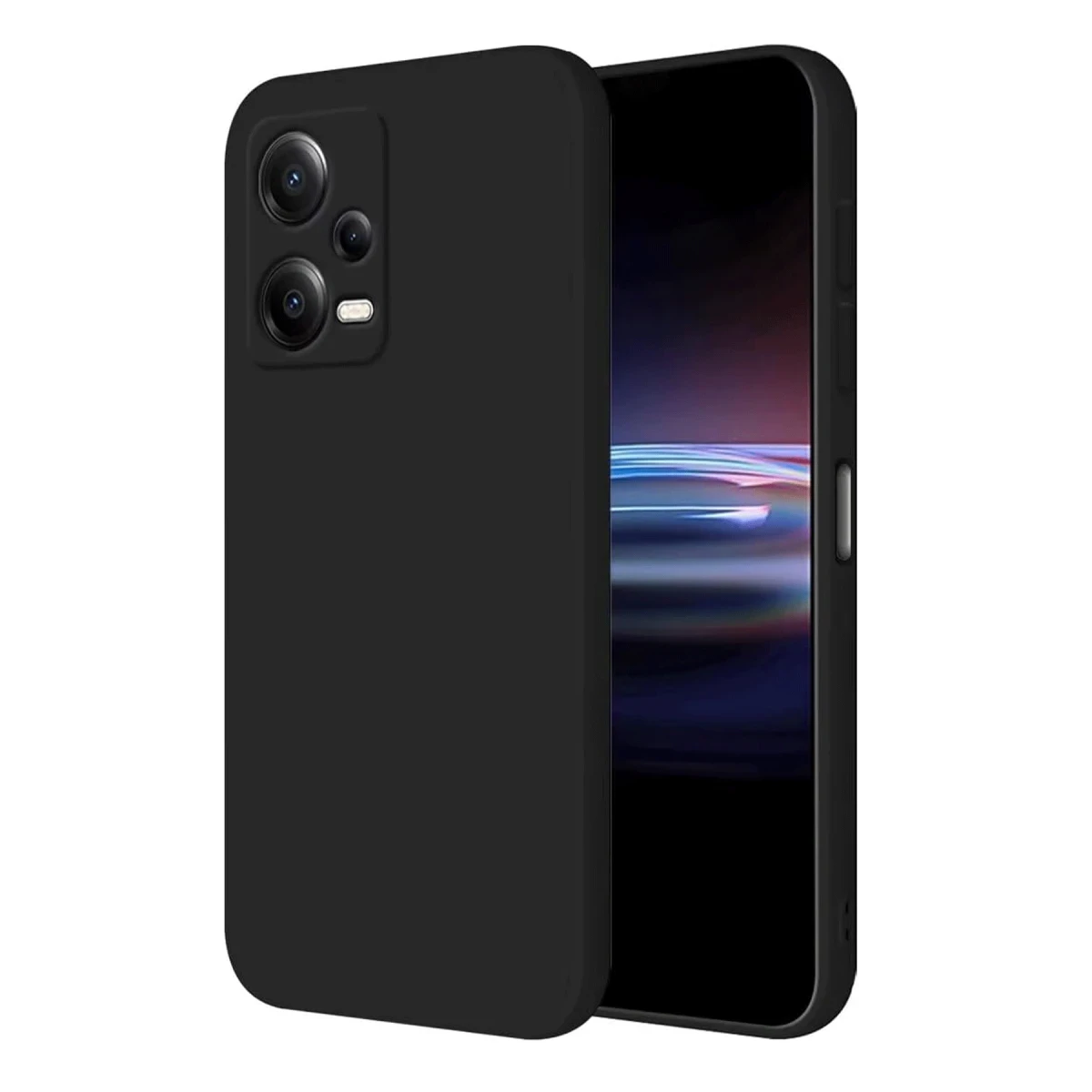 Xiaomi Poco X5 5G Kılıf First Silikon - Siyah