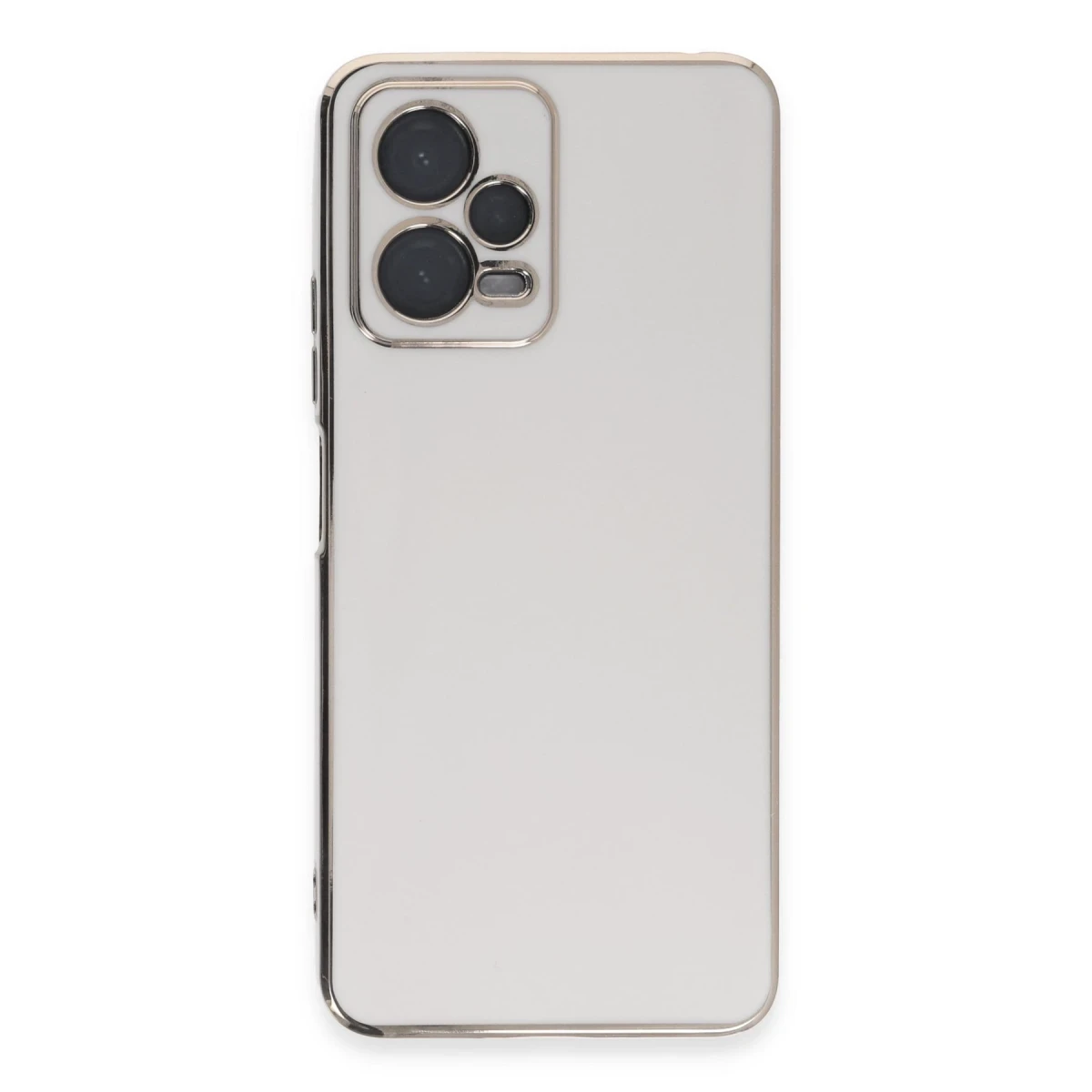 Xiaomi Poco X5 5G Kılıf Volet Silikon - Beyaz