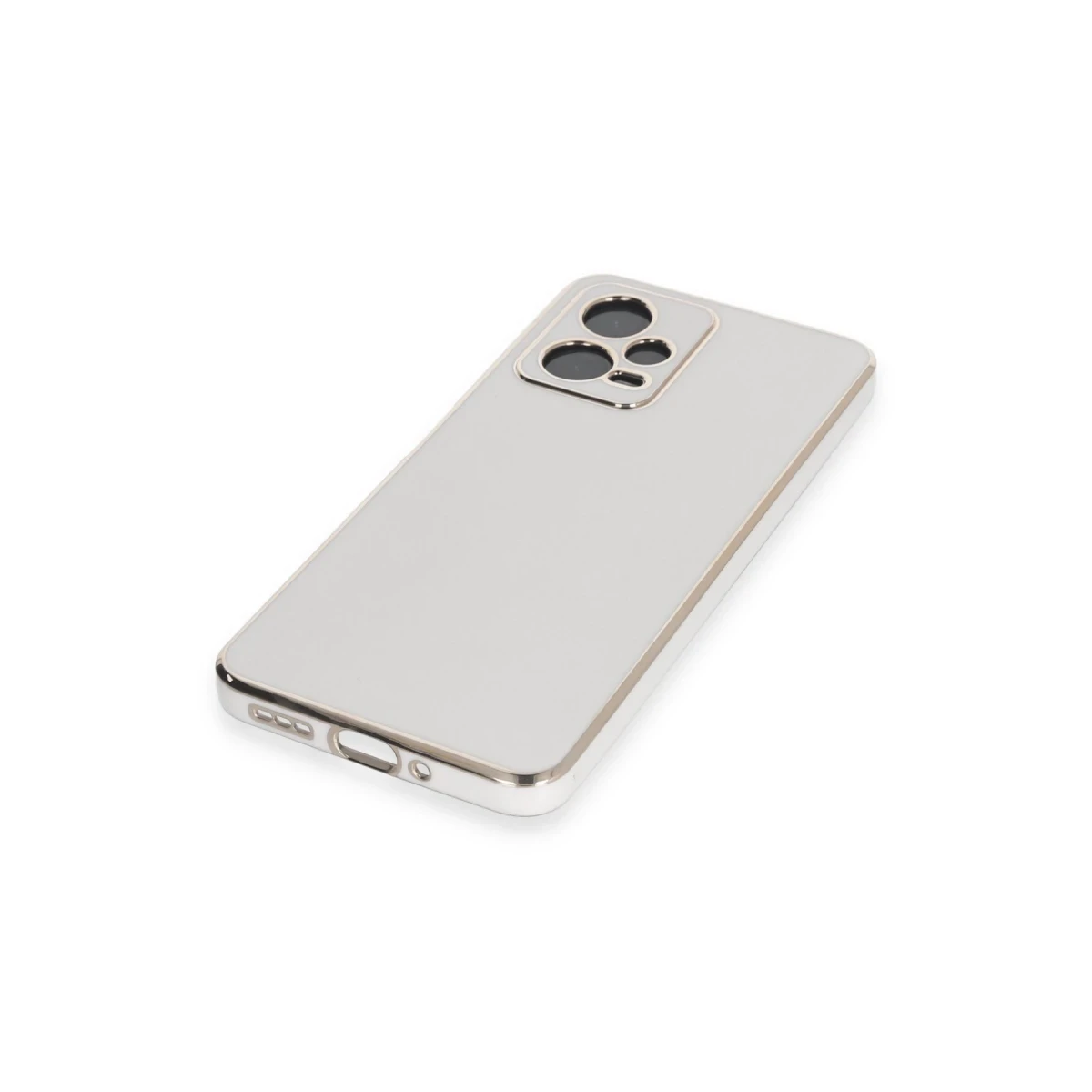 Xiaomi Poco X5 5G Kılıf Volet Silikon - Beyaz