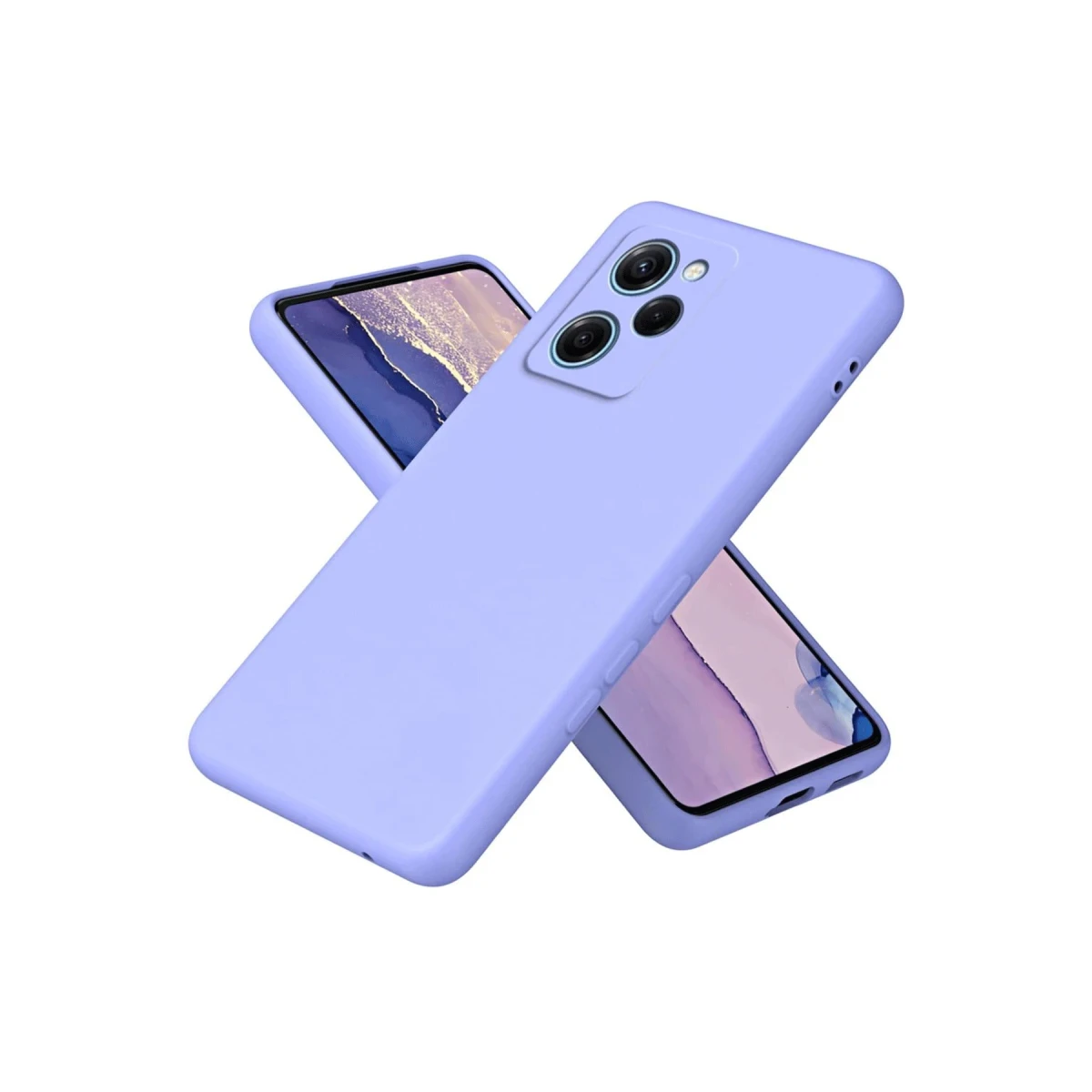 Xiaomi Poco X5 Pro 5G Nano içi Kadife Silikon - Lila