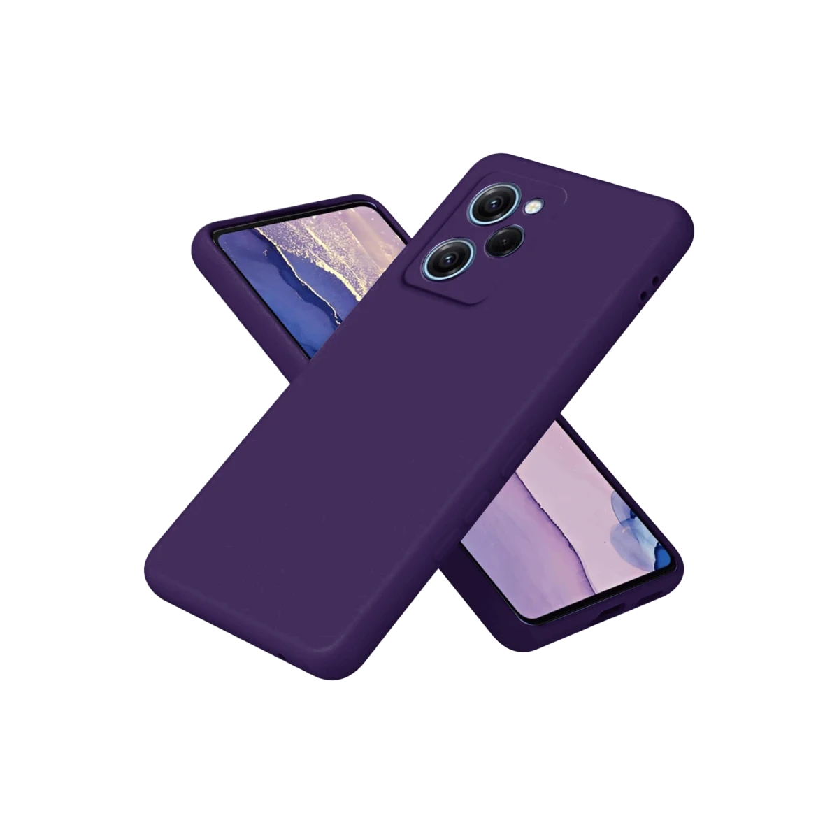 Xiaomi Poco X5 Pro 5G Nano içi Kadife Silikon - Mor