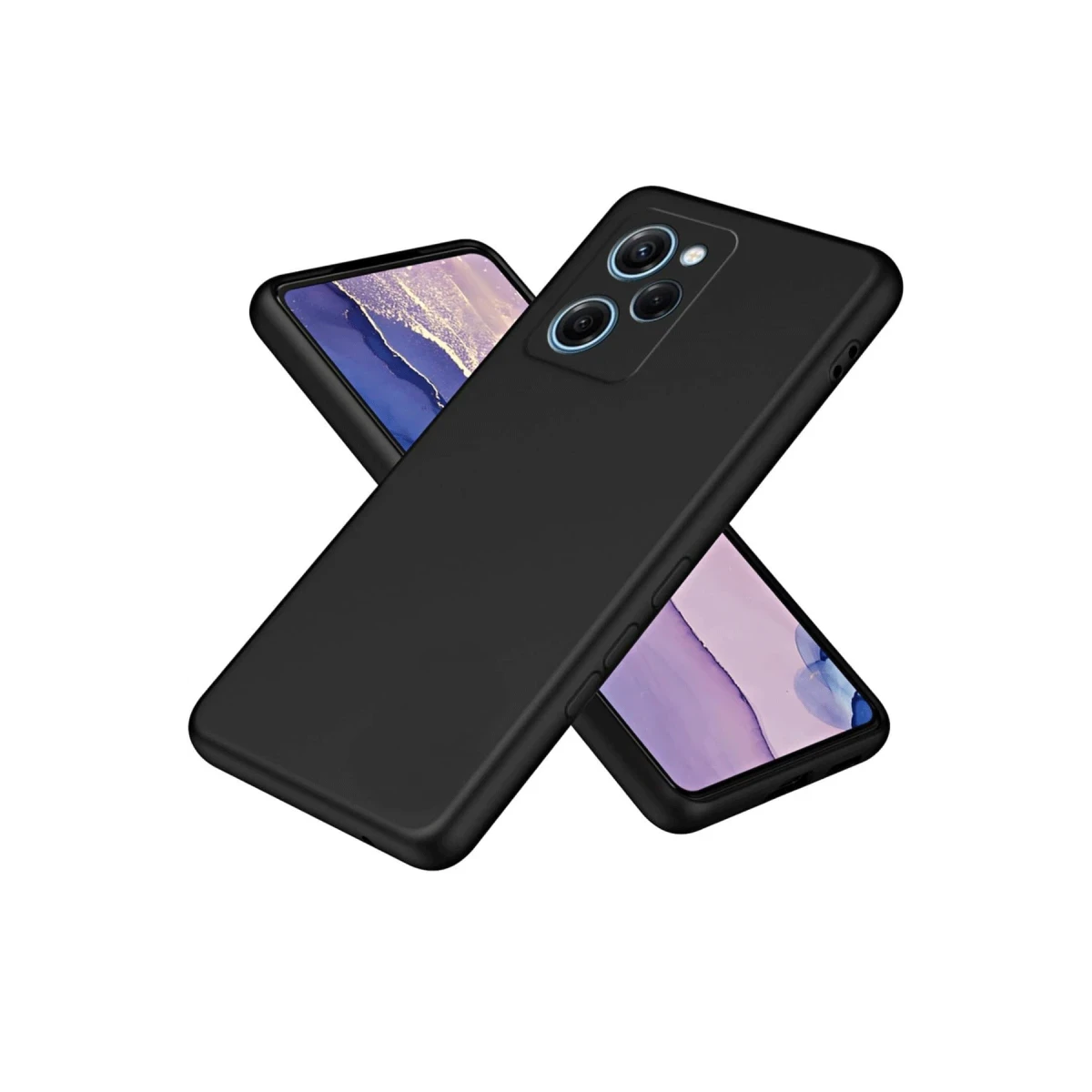Xiaomi Poco X5 Pro 5G Nano içi Kadife Silikon - Siyah