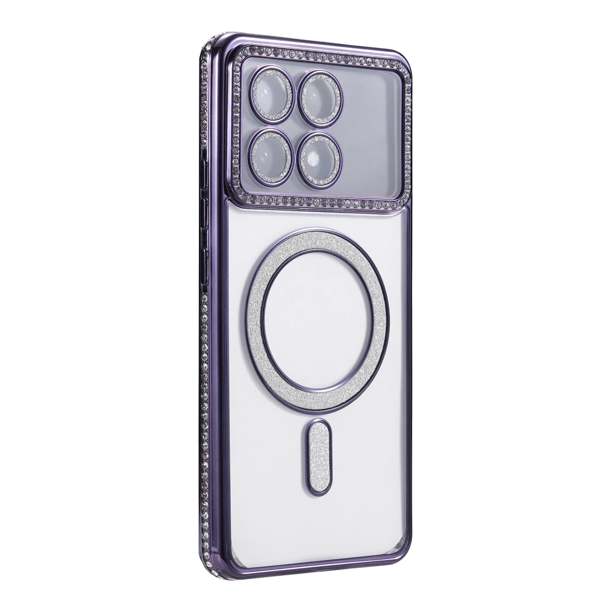 Xiaomi Poco X6 Pro Joke Simli Magneticsafe Kılıf - Derin Mor