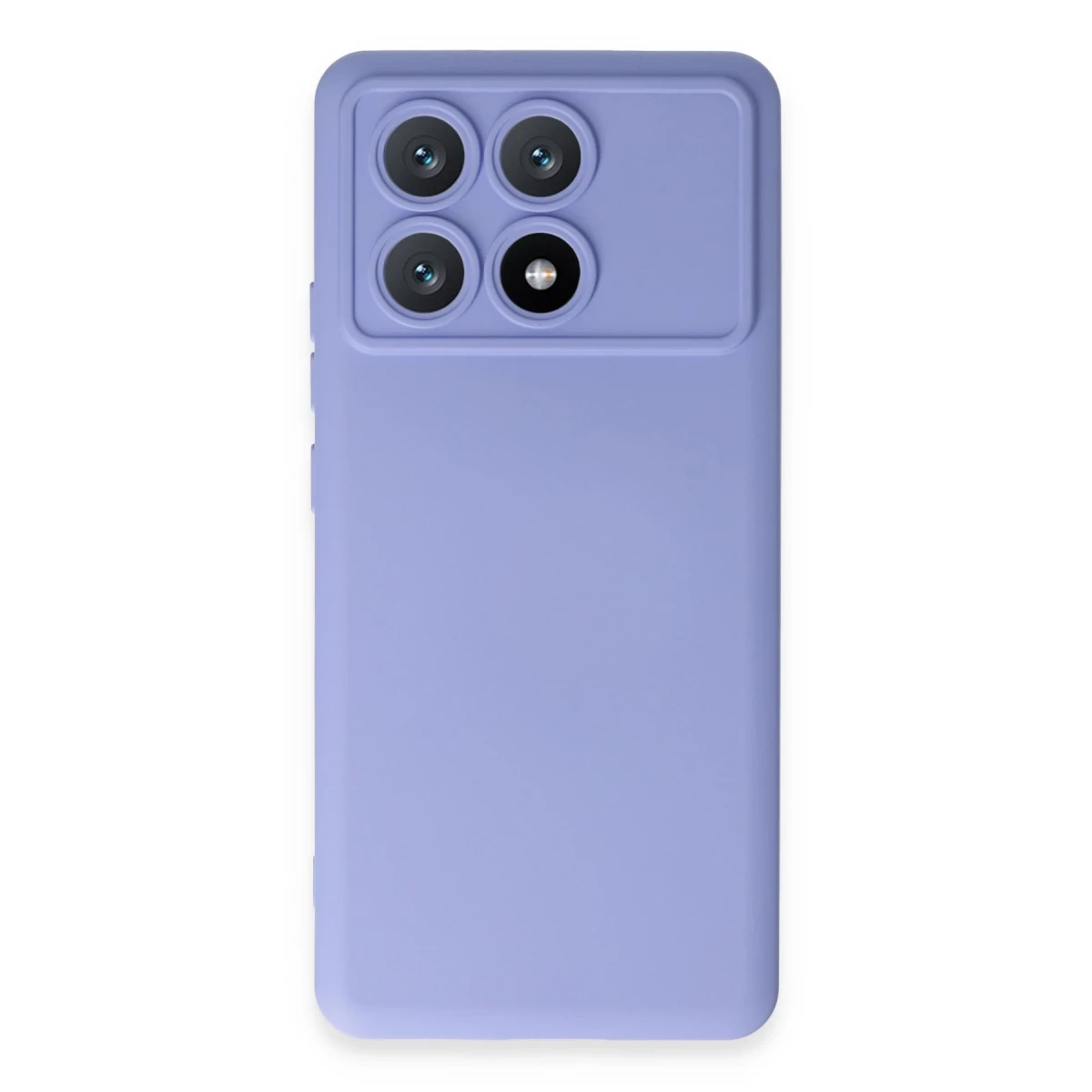 Xiaomi Poco X6 Pro Kılıf Nano içi Kadife Silikon - Lila