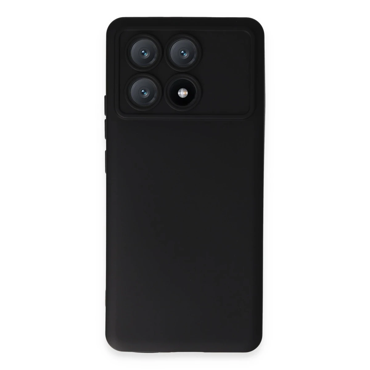 Xiaomi Poco X6 Pro Kılıf Nano içi Kadife Silikon - Siyah