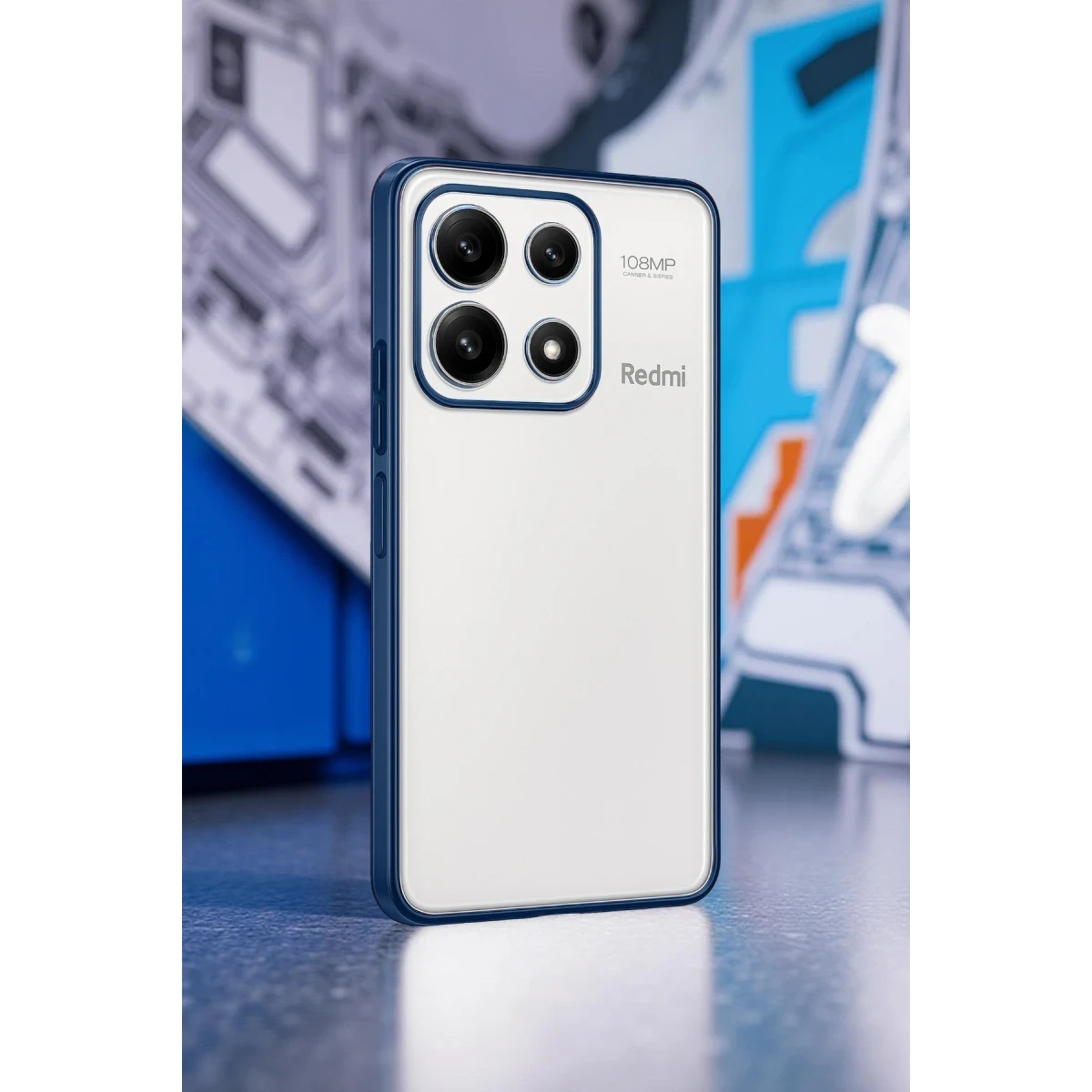 Xiaomi Poco X6 Pro Kılıf Razer Lensli Silikon - Gold