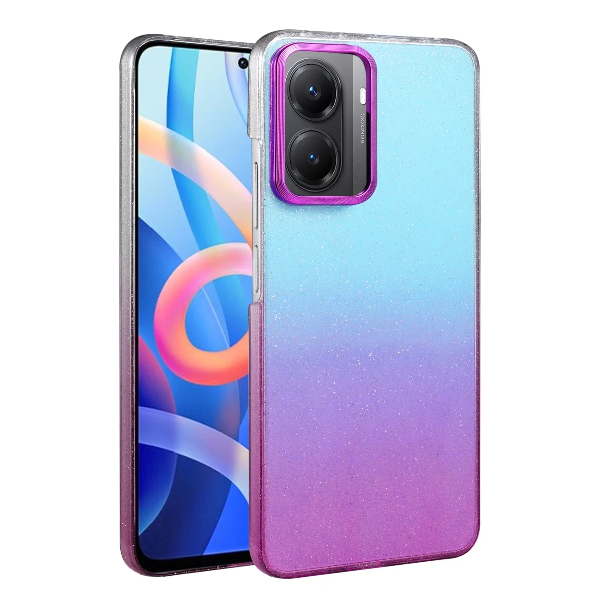 Xiaomi Poco X7 Pro Glossy Kapak - Mor