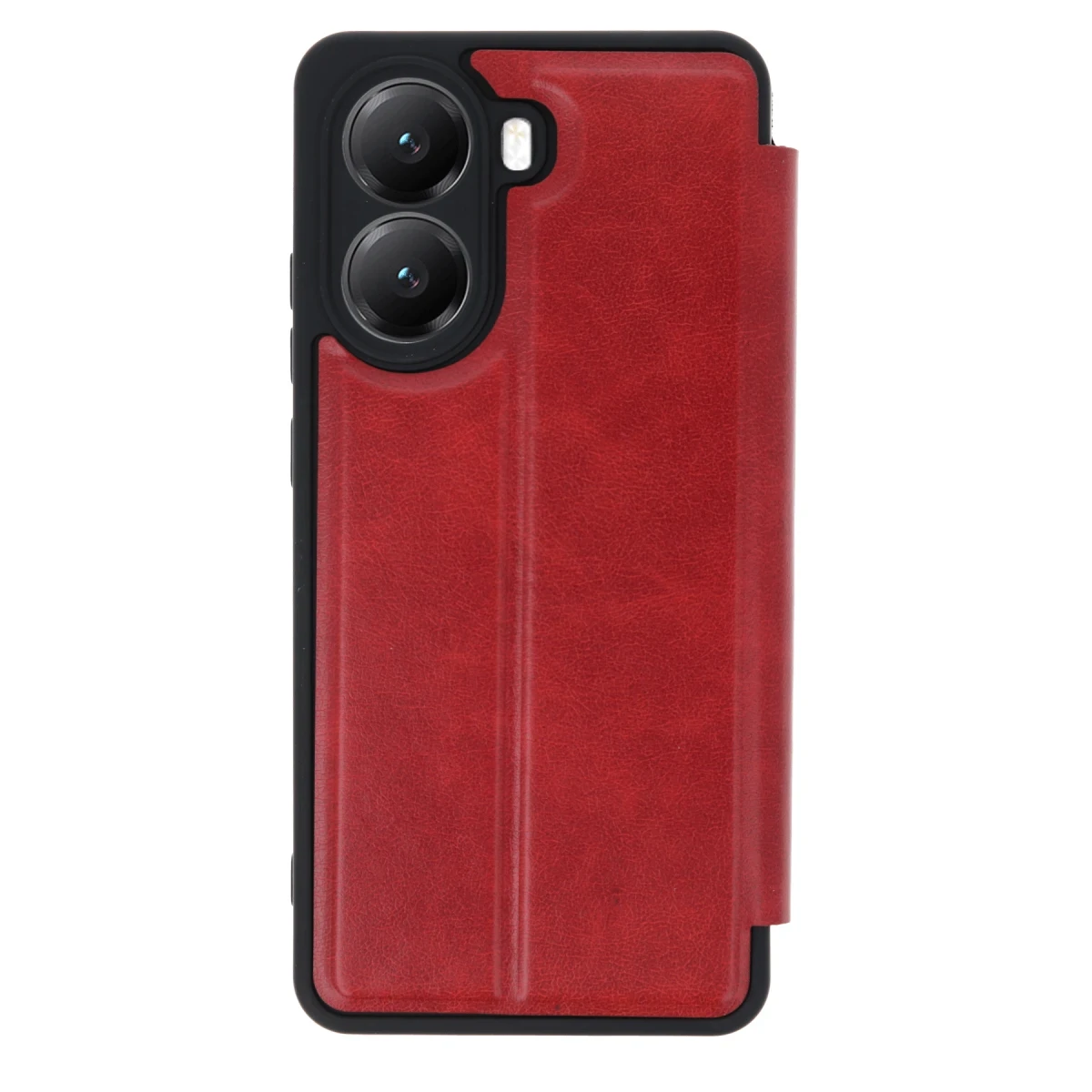 Xiaomi Poco X7 Pro Kılıf Flip Cover - Kırmızı