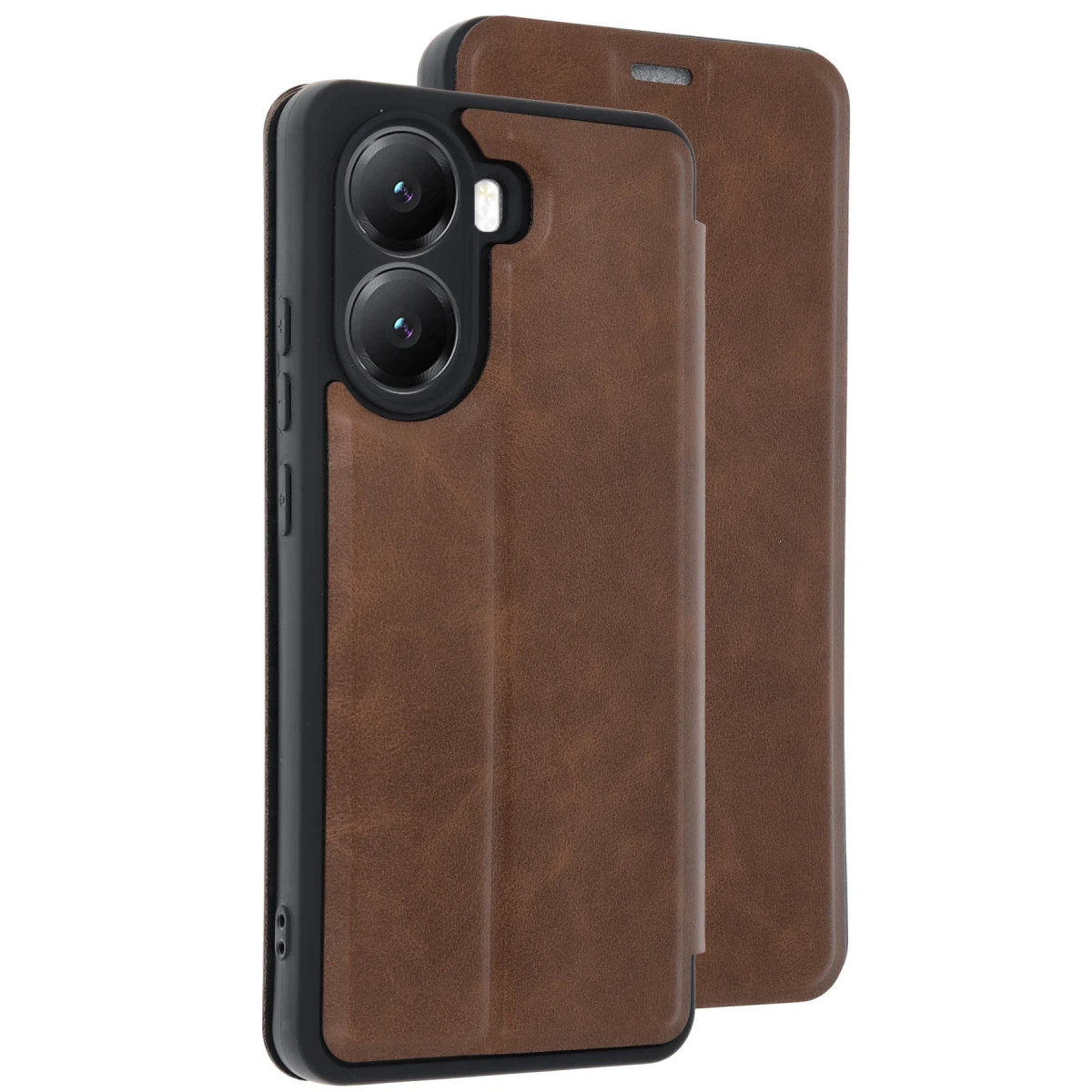 Xiaomi Poco X7 Pro Kılıf Flip Cover - Taba
