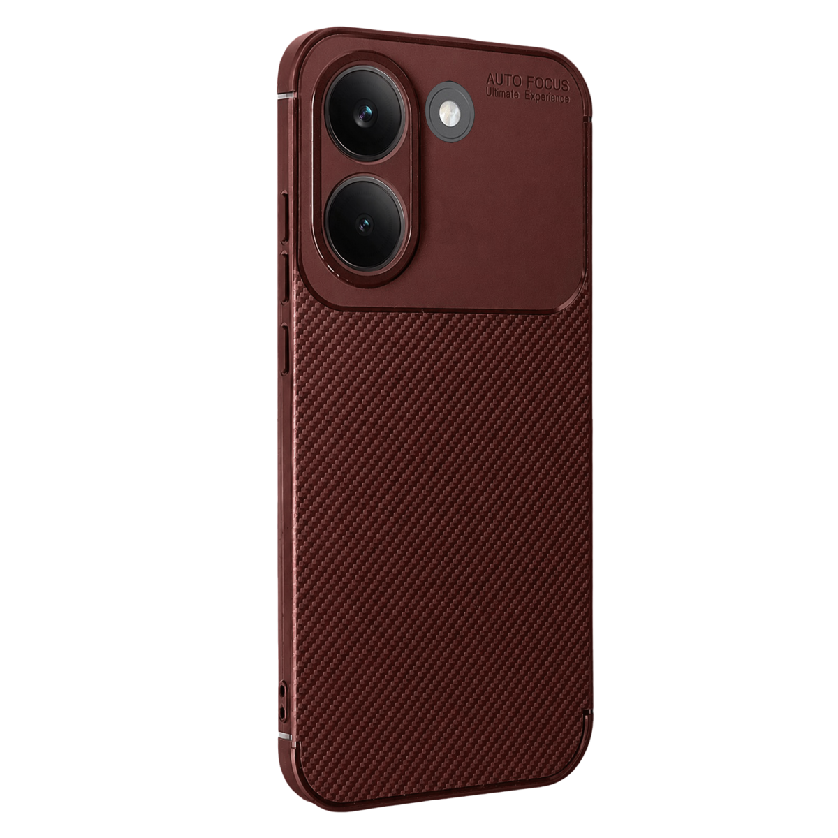 Xiaomi Poco X8 Pro Auto Focus Karbon Kapak - Bordo