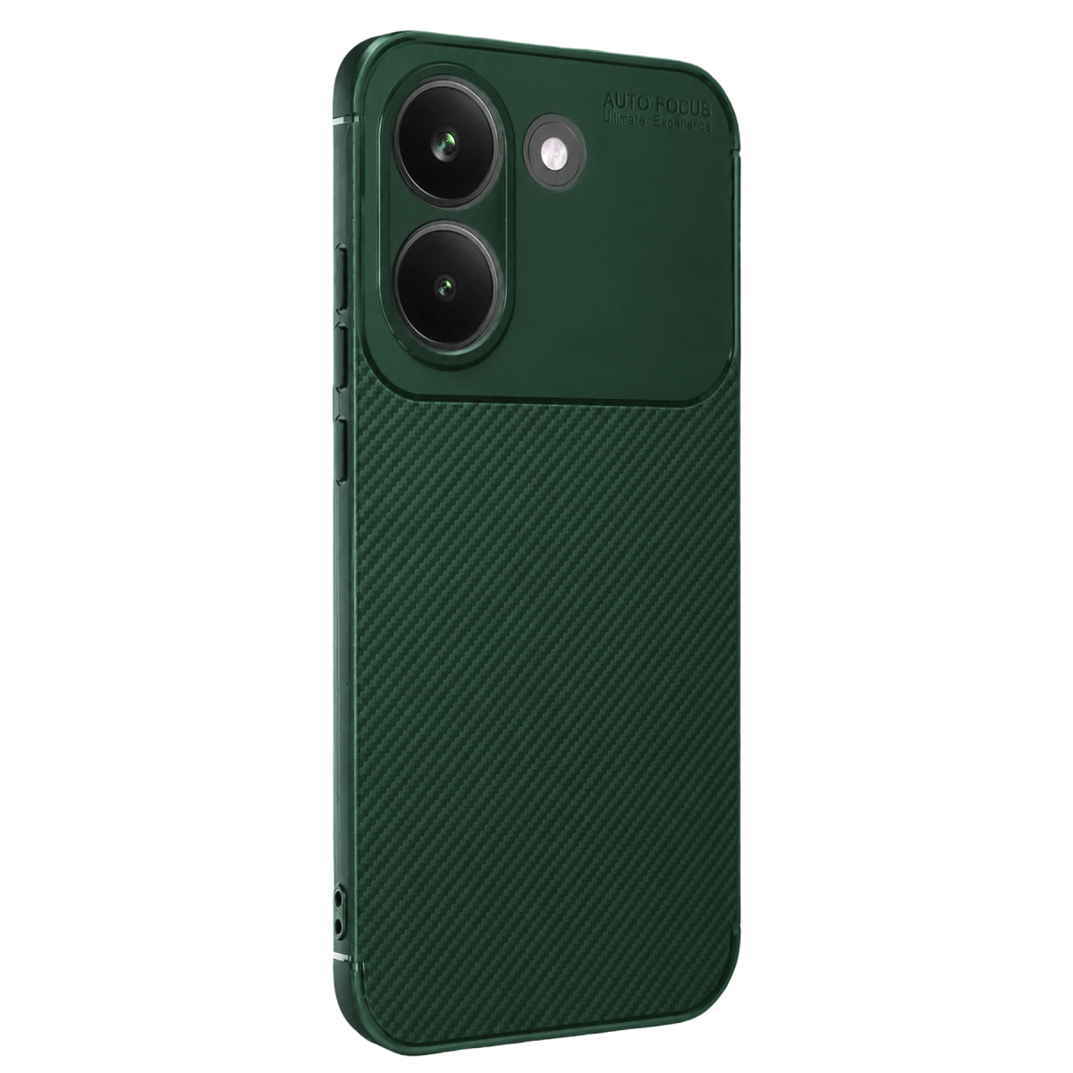 Xiaomi Poco X8 Pro Auto Focus Karbon Kapak - Koyu Yeşil