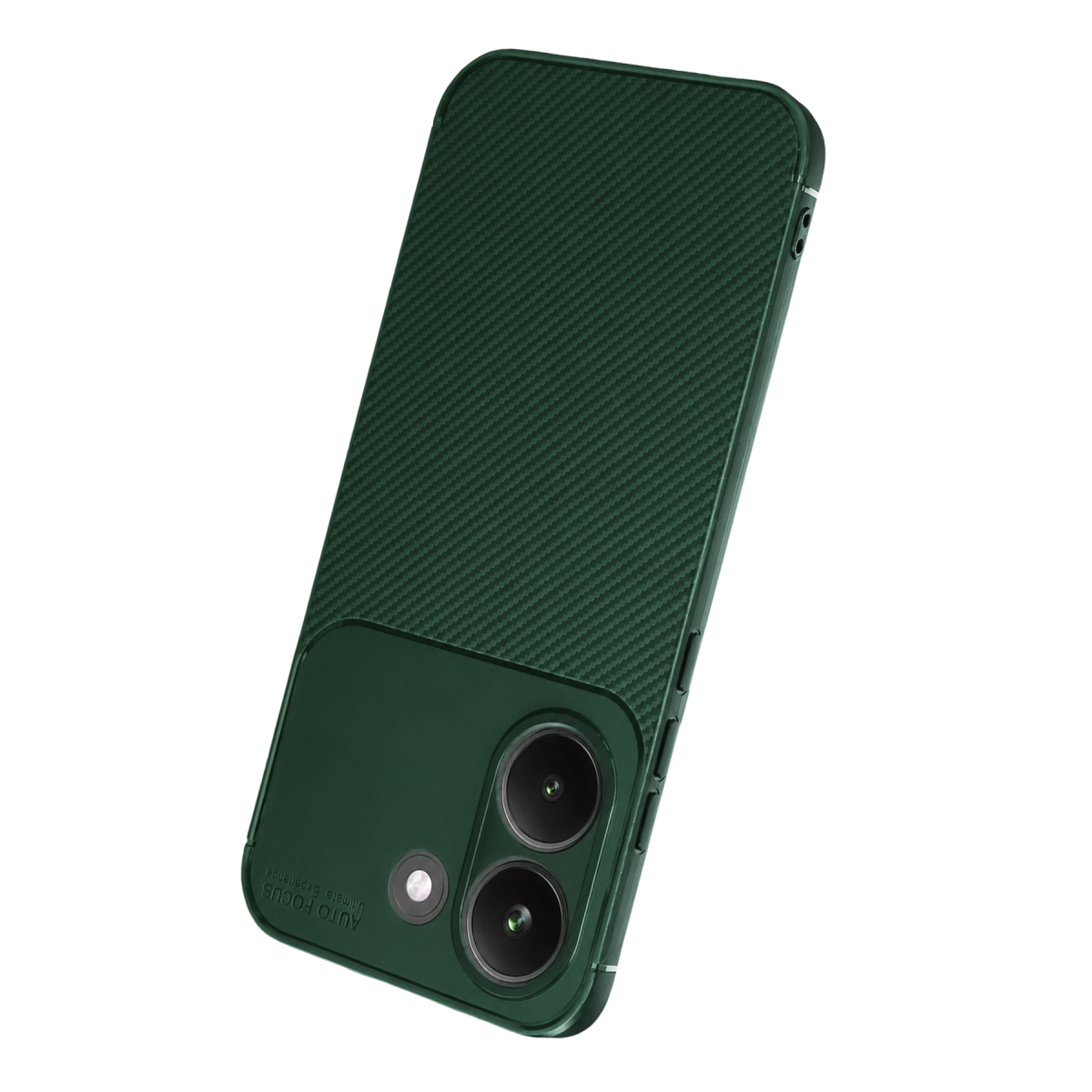 Xiaomi Poco X8 Pro Auto Focus Karbon Kapak - Koyu Yeşil